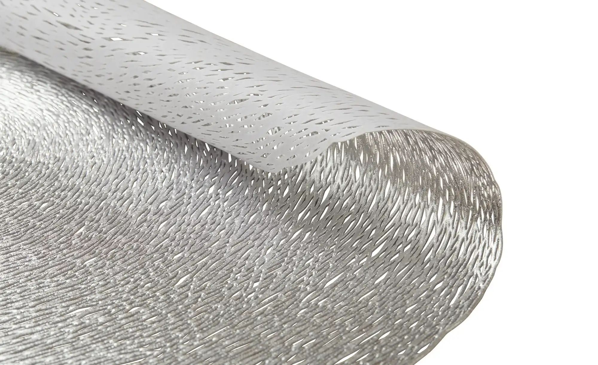 HOME STORY Platzset   ¦ silber ¦ Kunststoff Ø: 38 Weihnachten - Höffner günstig online kaufen