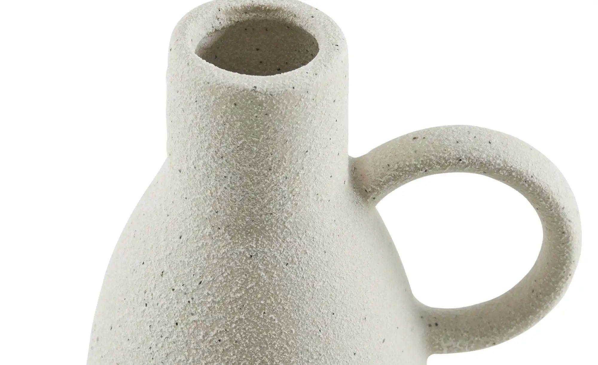 HOME STORY Vase ¦ grau ¦ Steinzeug ¦ Maße (cm): B: 6,4 H: 12,5 Accessoires günstig online kaufen