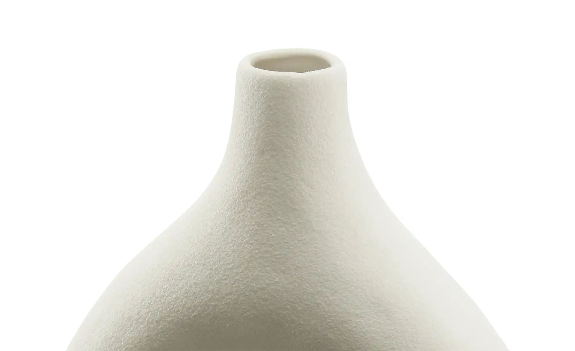 HOME STORY Vase ¦ weiß ¦ Porzellan ¦ Maße (cm): B: 7 H: 19,7 Accessoires > günstig online kaufen