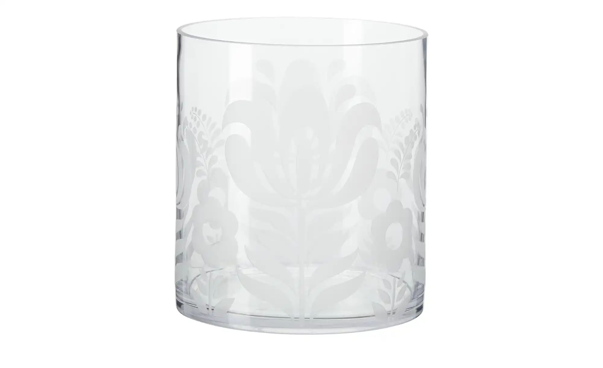 HOME STORY Vase ¦ transparent/klar ¦ Glas ¦ Maße (cm): H: 22  Ø: 19 Accesso günstig online kaufen