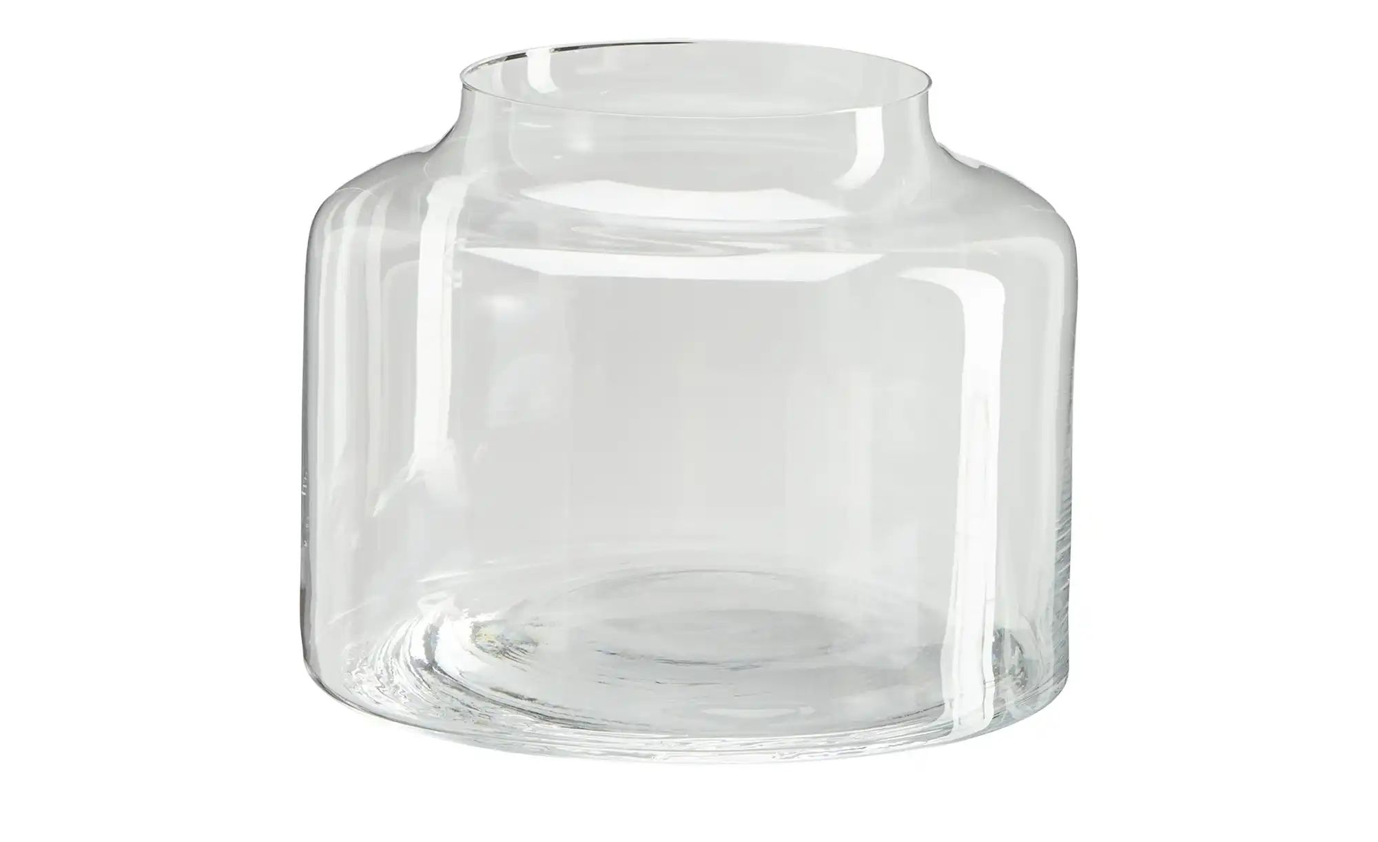 HOME STORY Vase ¦ transparent/klar ¦ Glas ¦ Maße (cm): H: 16  Ø: 21 Accesso günstig online kaufen