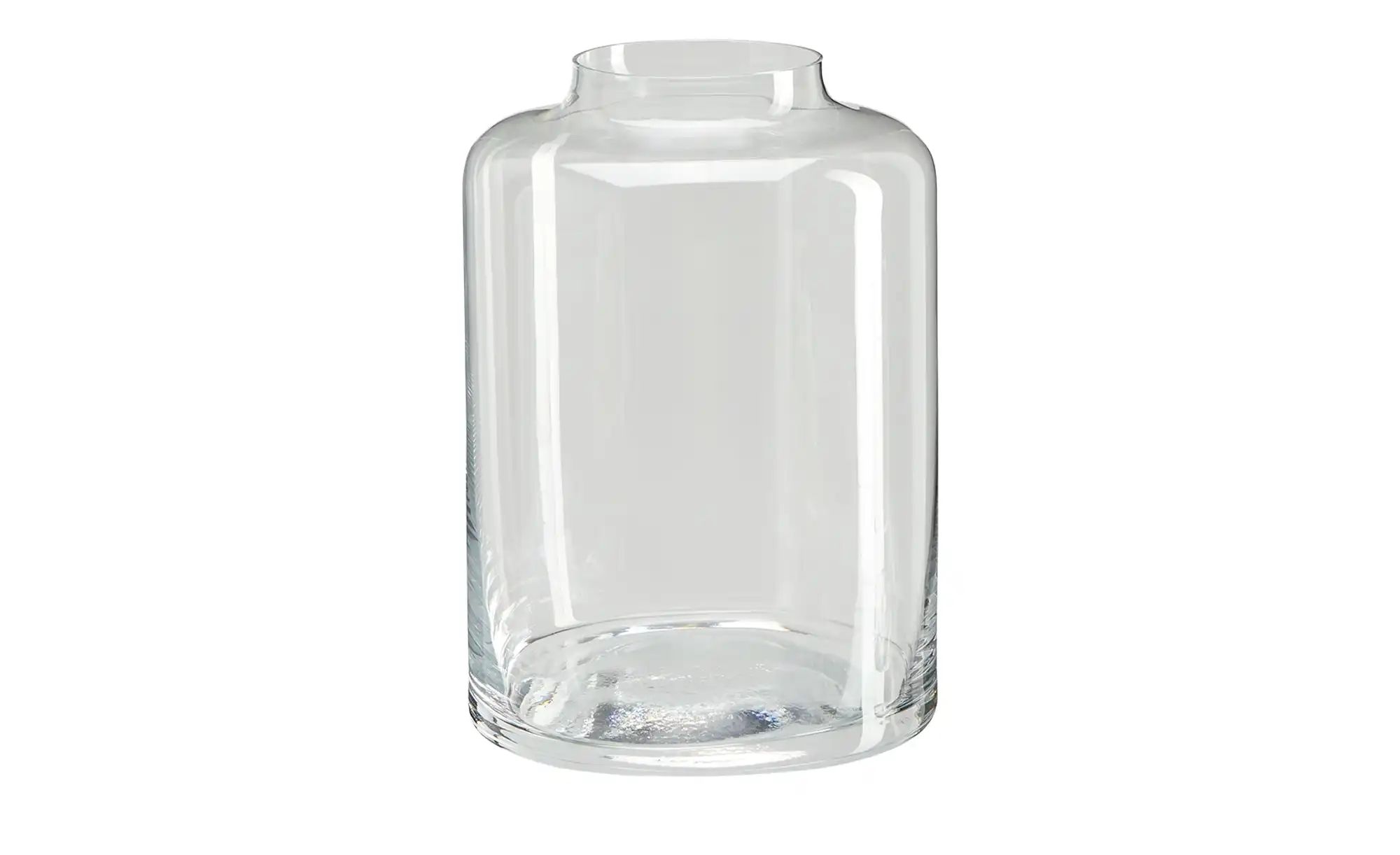 HOME STORY Vase ¦ transparent/klar ¦ Glas ¦ Maße (cm): H: 18  Ø: 12.5 Acces günstig online kaufen