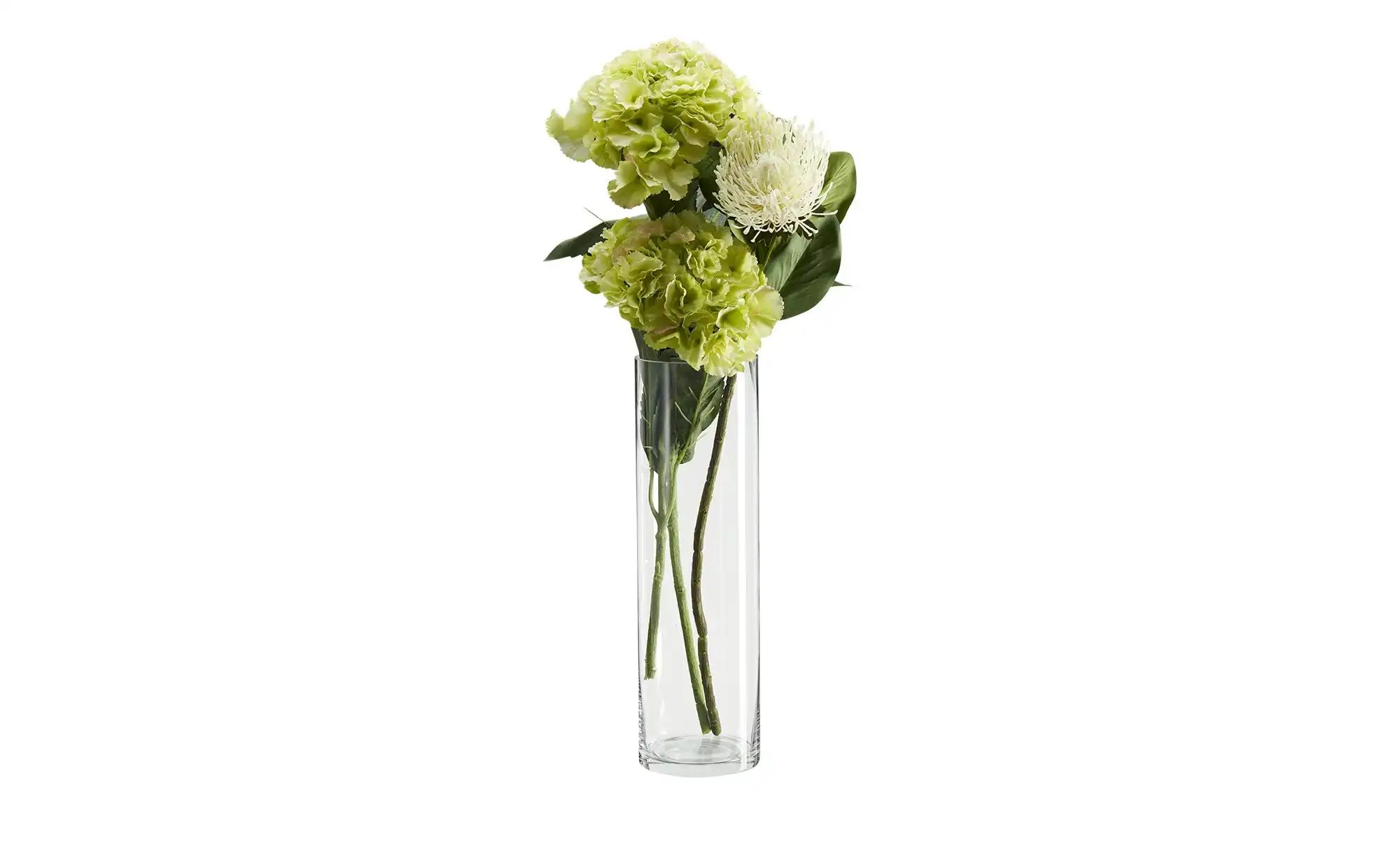 HOME STORY Vase ¦ transparent/klar ¦ Glas ¦ Maße (cm): H: 40  Ø: 12 Accesso günstig online kaufen