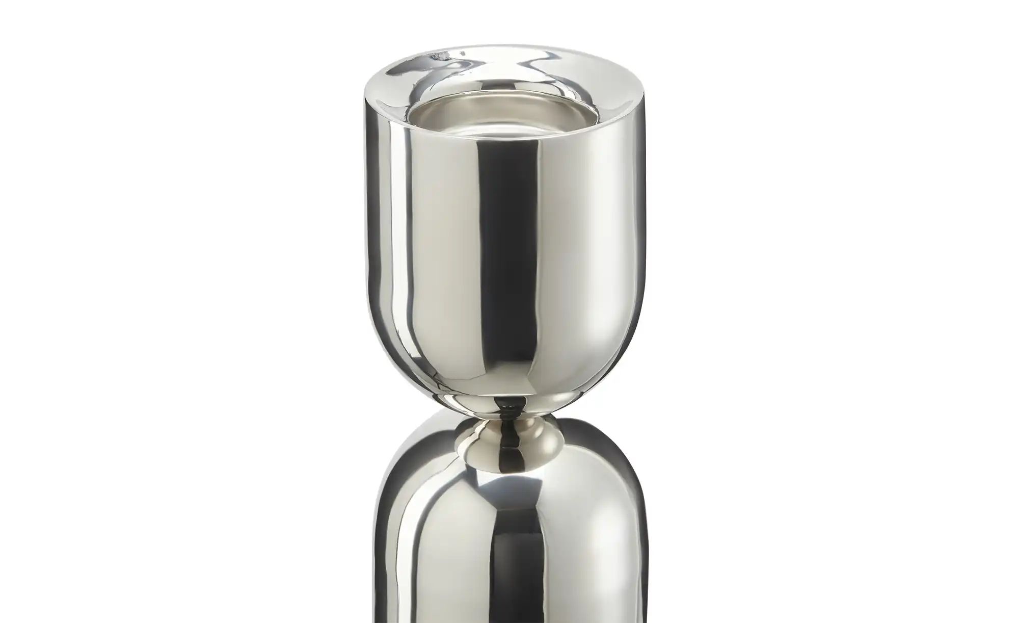 Thumbnail - HOME STORY Teelichthalter   ¦ silber ¦ Edelstahl ¦ Maße (cm): H: 32  Ø: 6 Accessoires > Kerzen & Kerzenständer > Teelich...