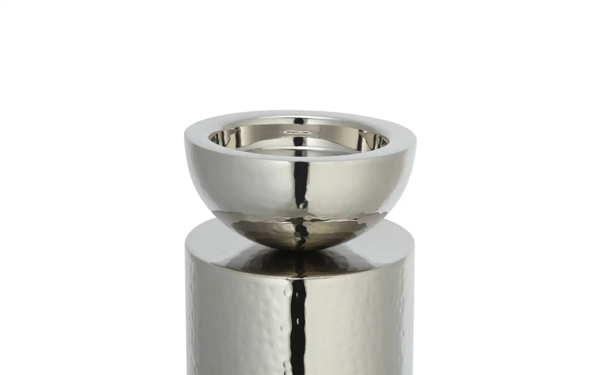 Thumbnail - HOME STORY Kerzenständer   ¦ silber ¦ Edelstahl ¦ Maße (cm): H: 60  Ø: 10 Accessoires > Kerzen & Kerzenständer > Kerzens...