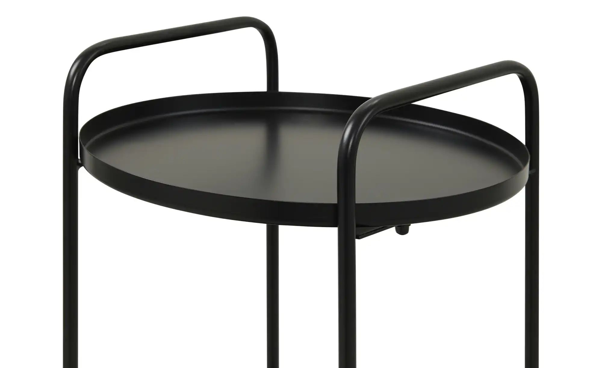 HOME STORY Beistelltisch   ¦ schwarz ¦ Maße (cm): H: 54  Ø: 30 Tische > Bei günstig online kaufen