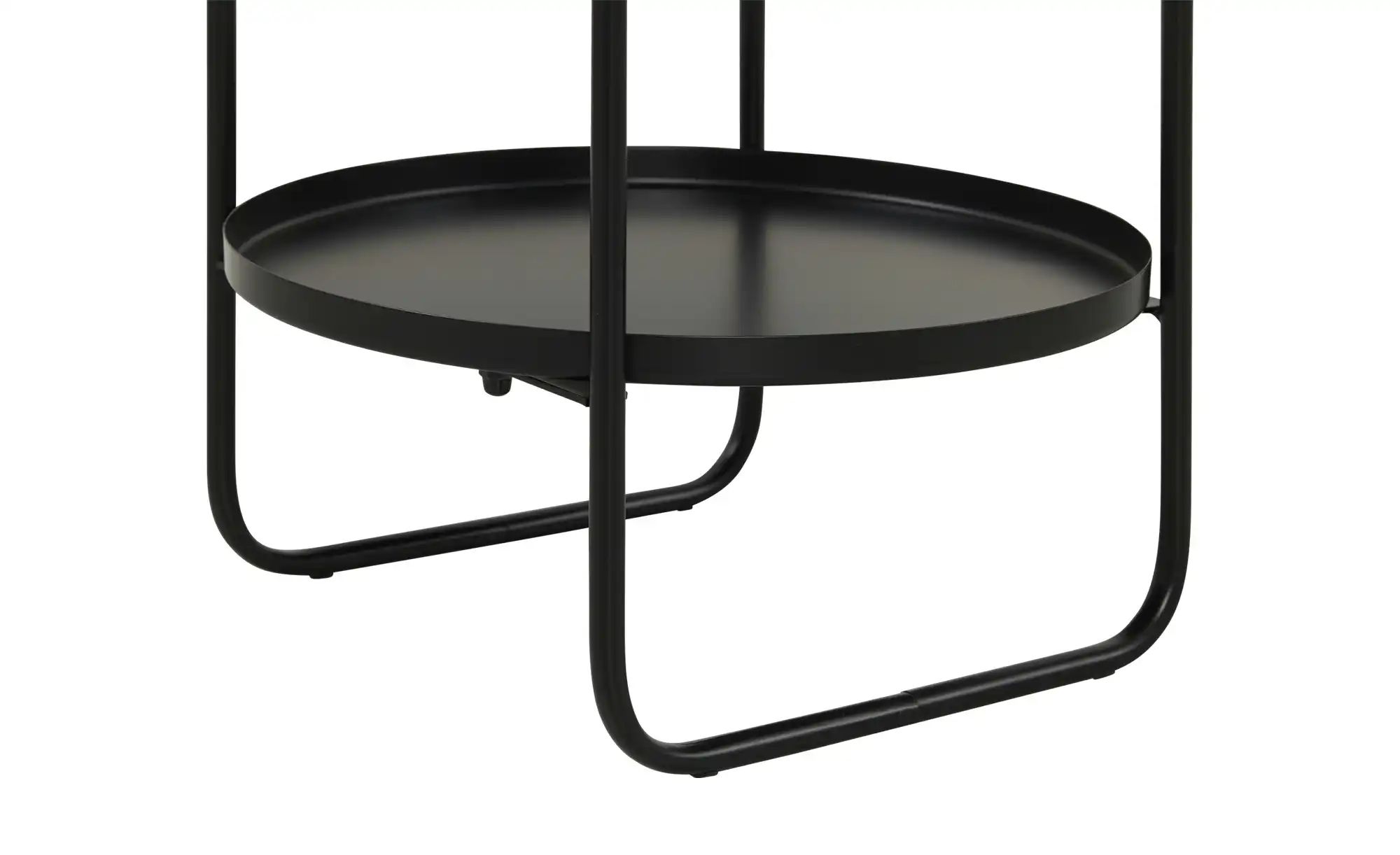 Thumbnail - HOME STORY Beistelltisch   ¦ schwarz ¦ Maße (cm): H: 54  Ø: 30 Tische > Beistelltische > Beistelltische ohne Rollen - Hö...