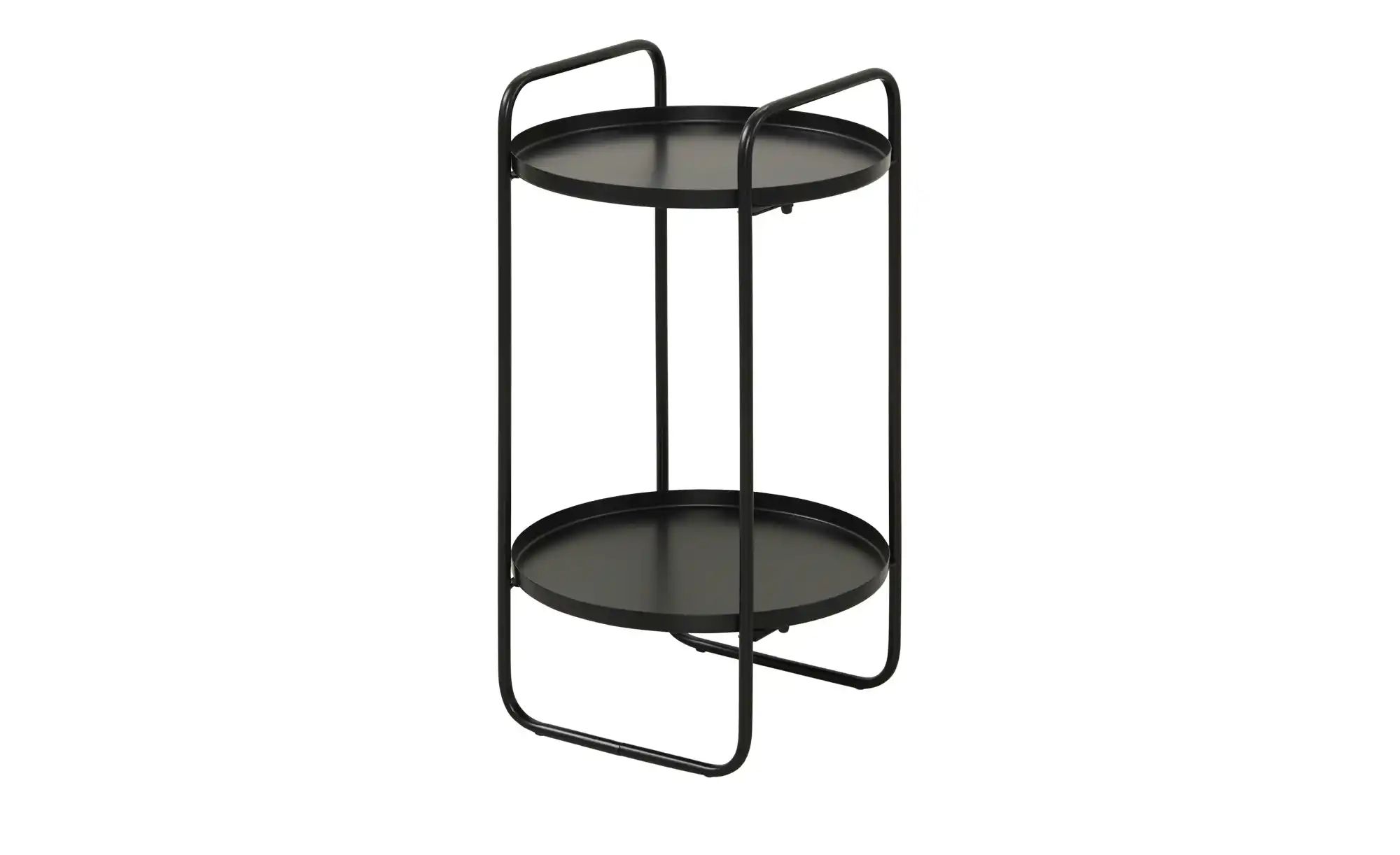 HOME STORY Beistelltisch   ¦ schwarz ¦ Maße (cm): H: 54  Ø: 30 Tische > Bei günstig online kaufen