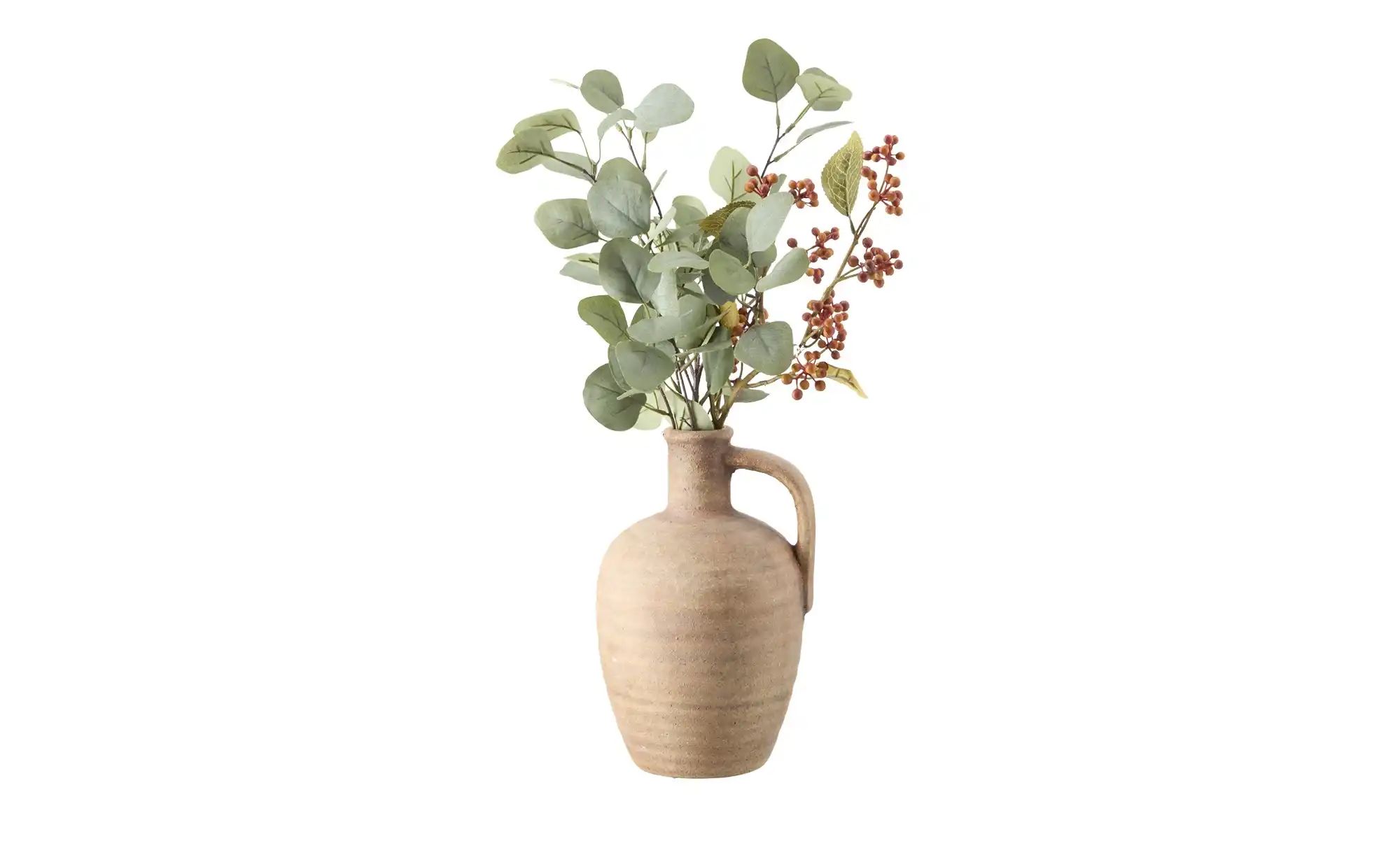 Thumbnail - HOME STORY Vase ¦ braun ¦ Steinzeug ¦ Maße (cm): H: 27,5 Ø: 17.5 Accessoires > Vasen - Höffner