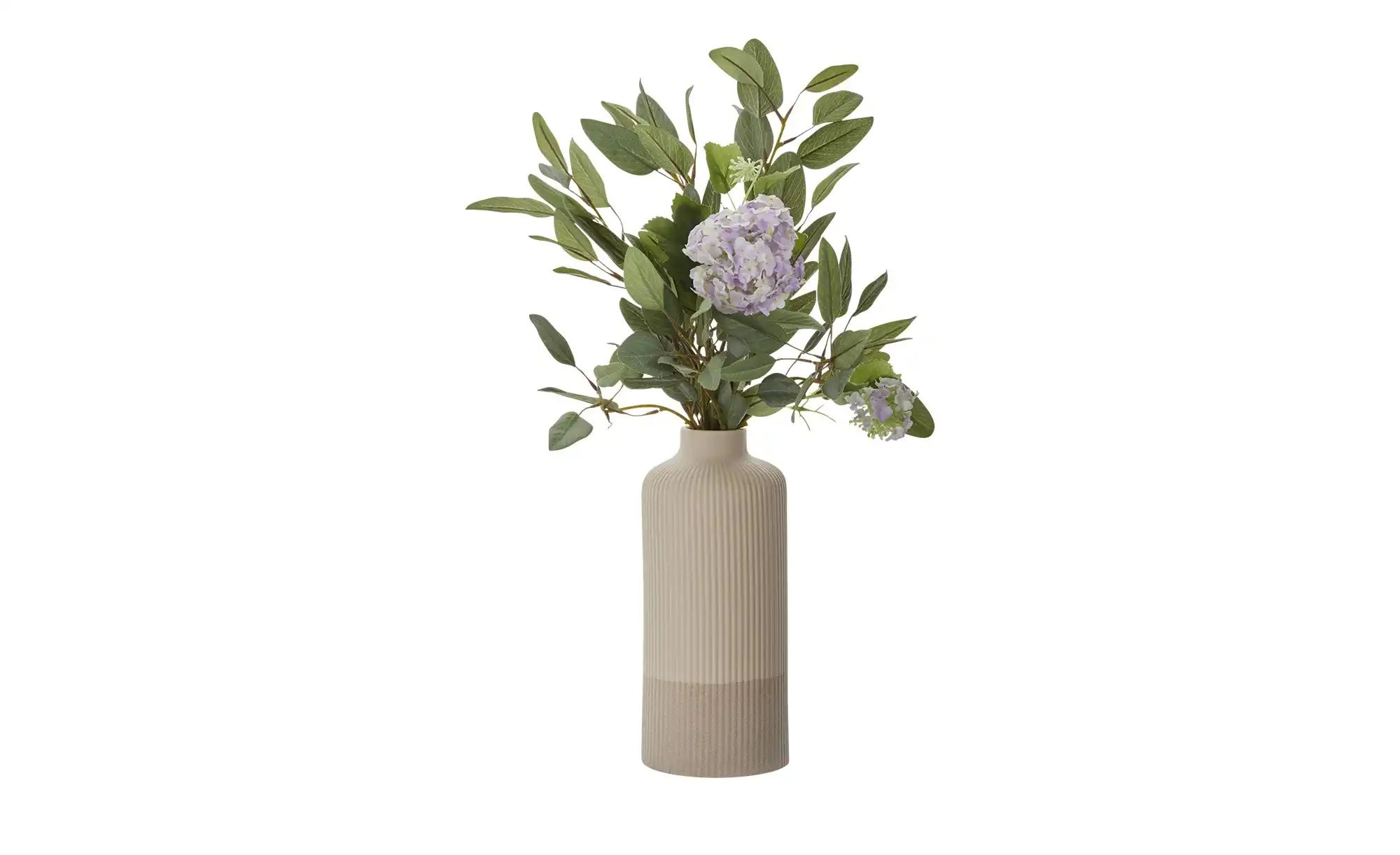 HOME STORY Vase   ¦ rosa/pink ¦ Porzellan ¦ Maße (cm): H: 23,3  Ø: 10 Acces günstig online kaufen