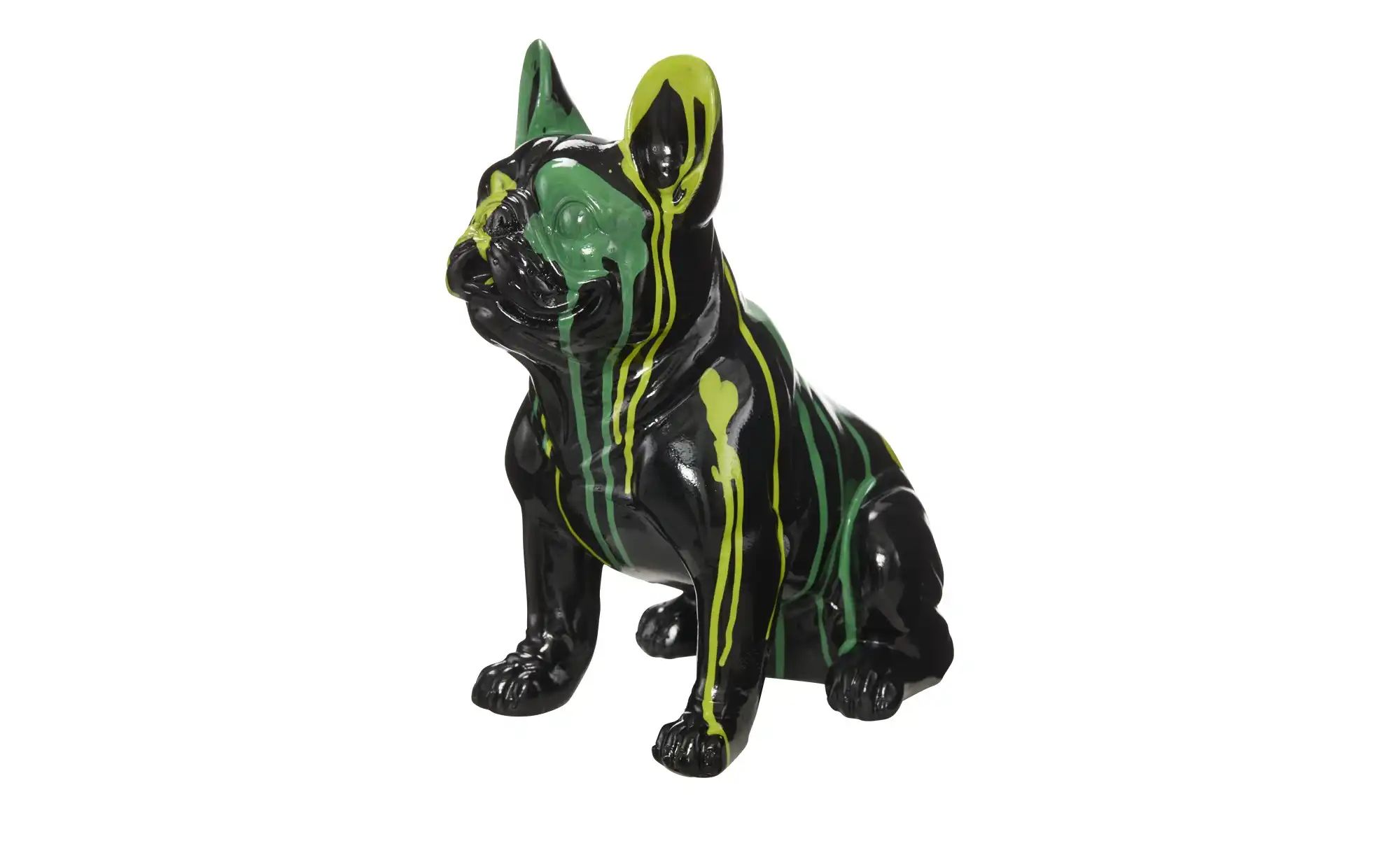 Deko Hund ¦ schwarz ¦ Polyresin (Kunstharz) ¦ Maße (cm): B: 29,6 H: 32,8 T: günstig online kaufen