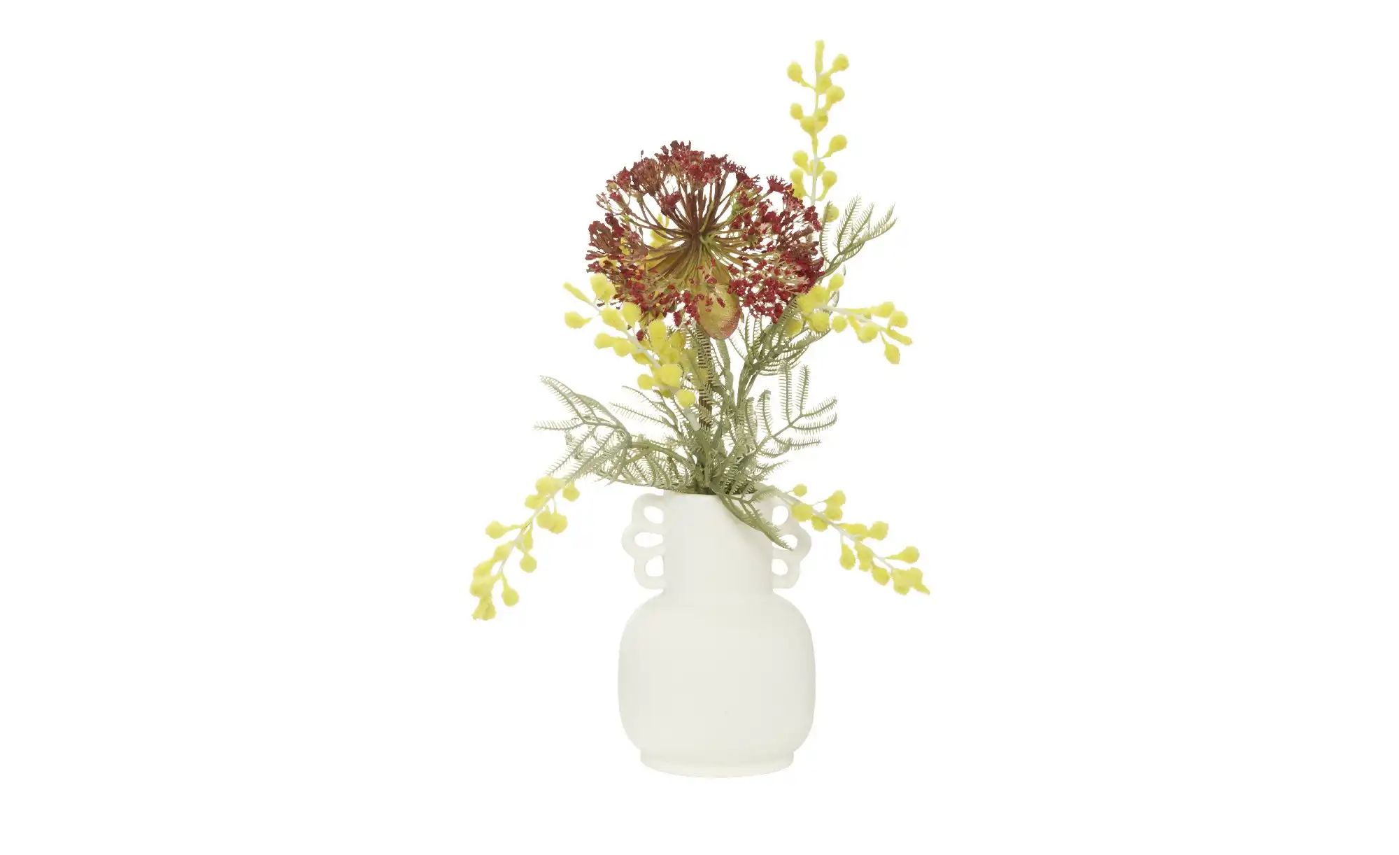 Vase ¦ weiß ¦ Porzellan ¦ Maße (cm): H: 14,9  Ø: 11 Accessoires > Vasen - H günstig online kaufen