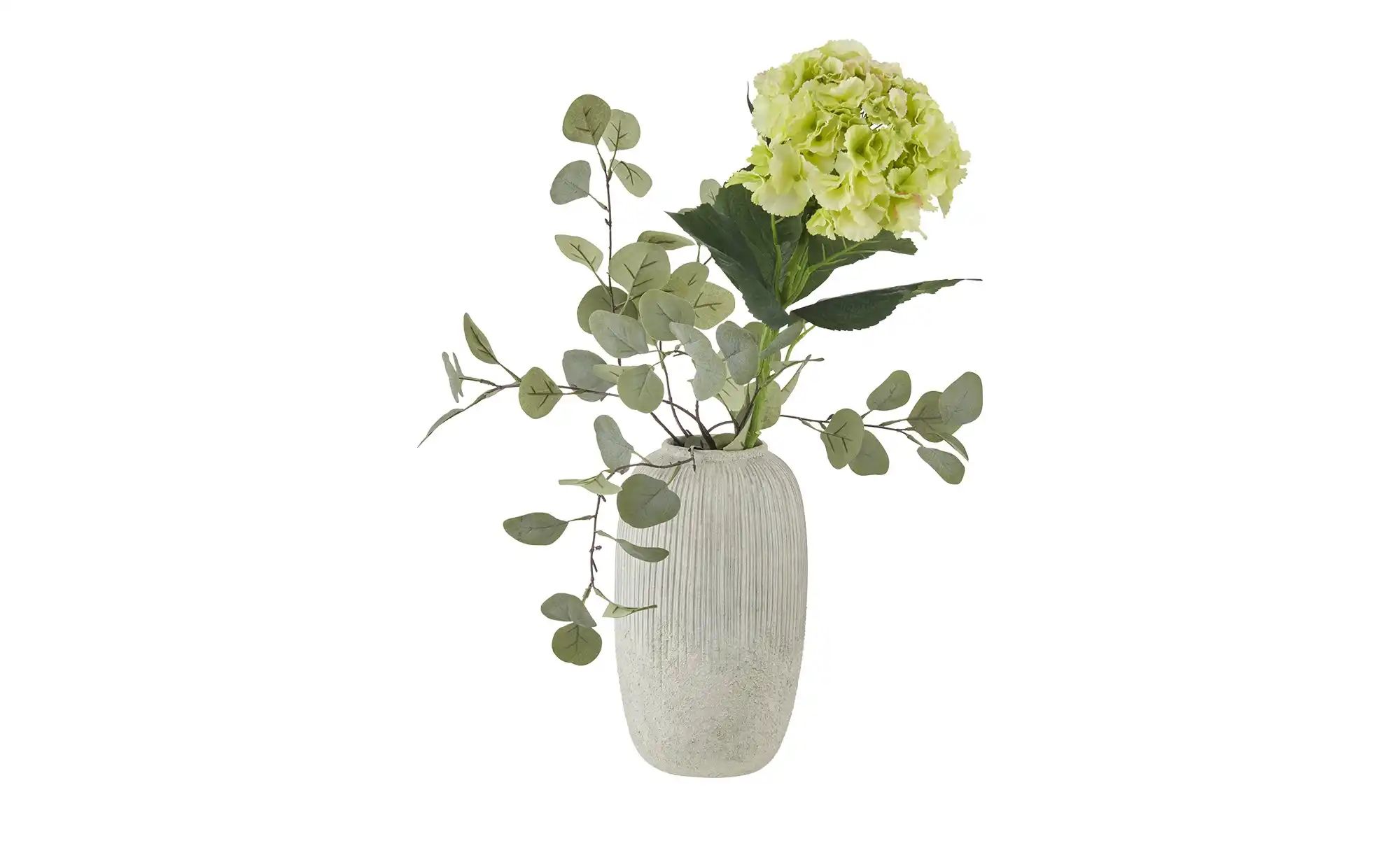 Vase ¦ grau ¦ Steinzeug ¦ Maße (cm): H: 29,5  Ø: 17 Accessoires > Vasen - H günstig online kaufen