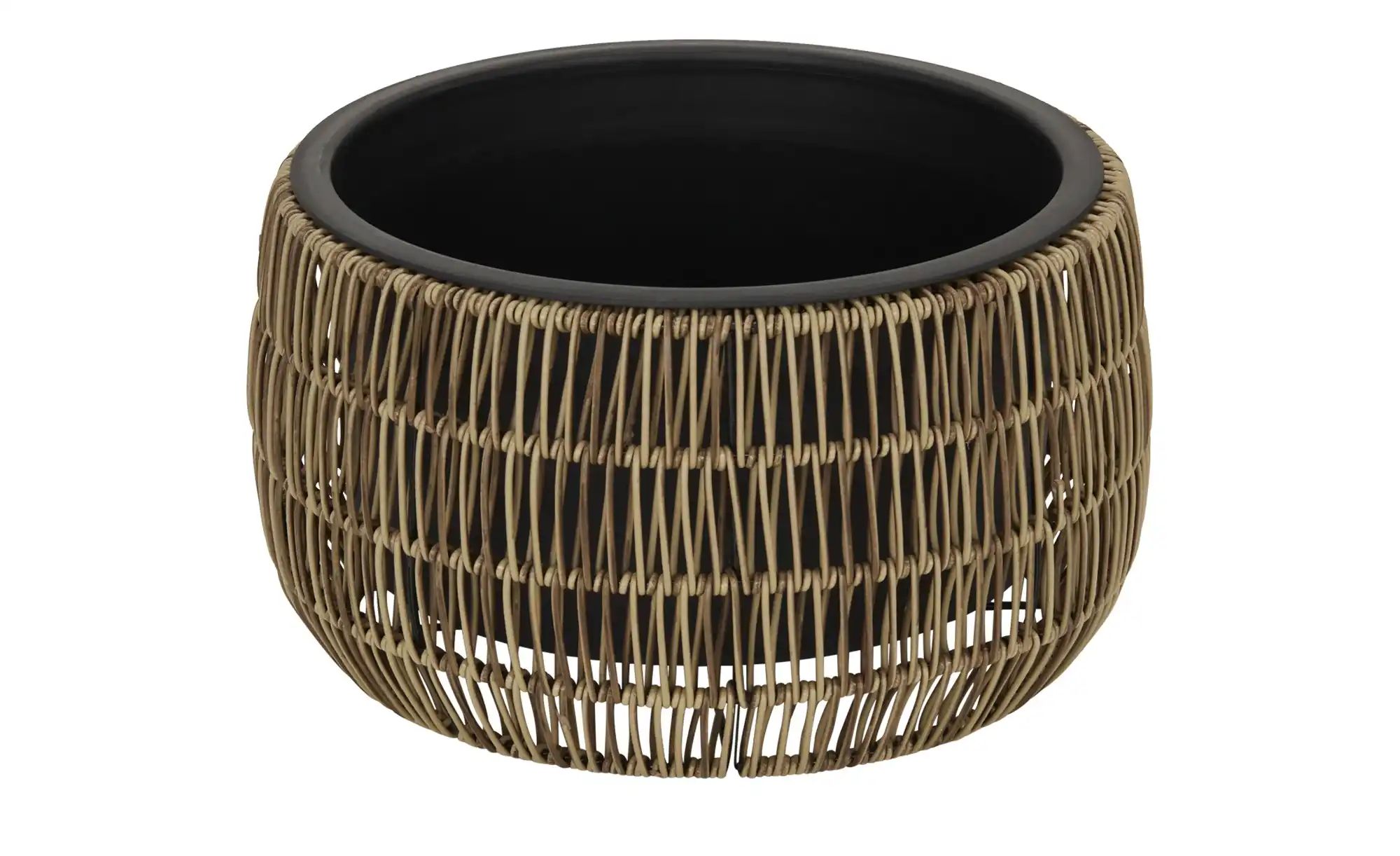 Thumbnail - Pflanztopf 2er Set ¦ braun ¦ Polyethylen Ø: 48 Accessoires > Dekoartikel - Höffner