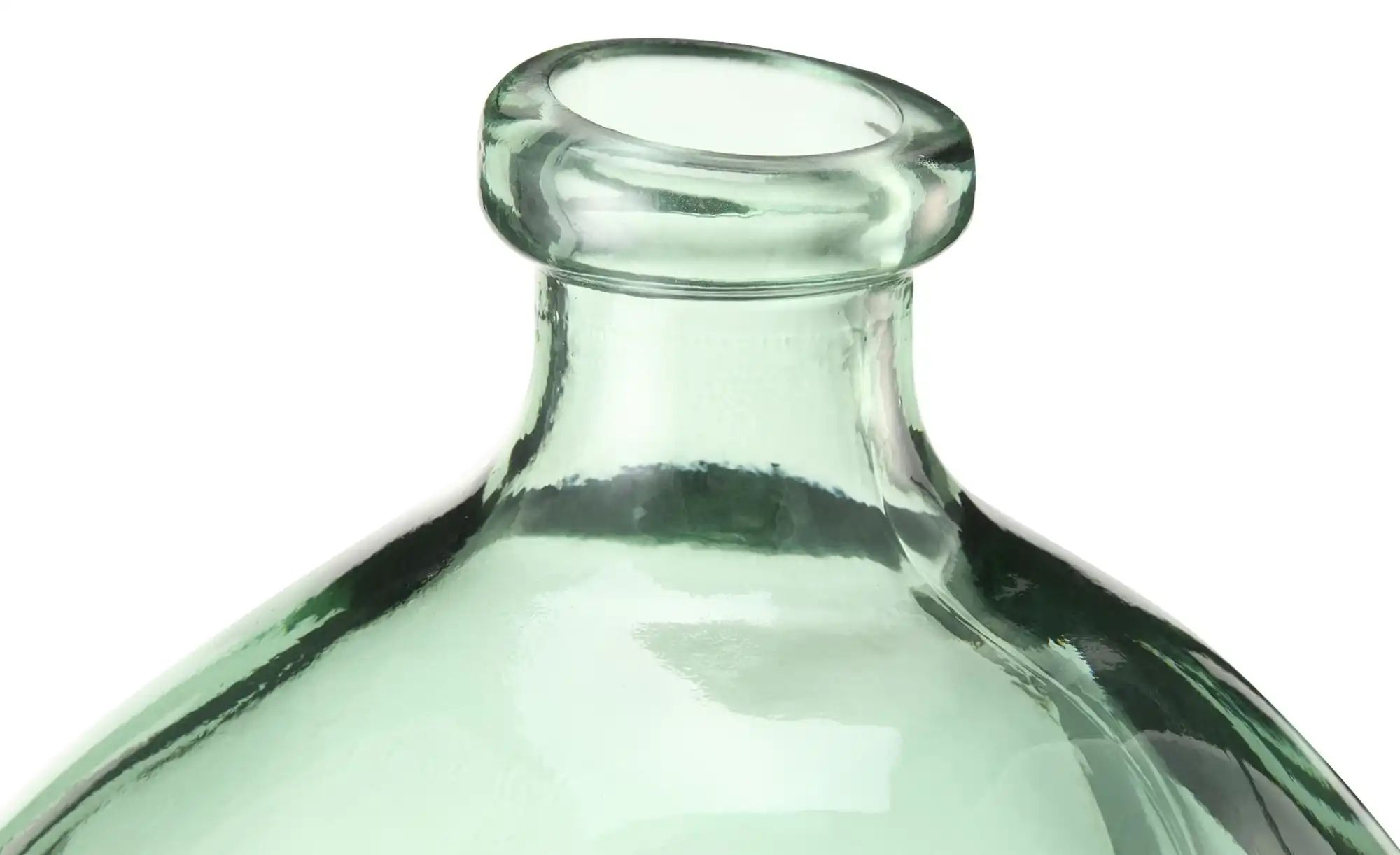 Vase ¦ grün ¦ Glas ¦ Maße (cm): H: 23  Ø: 20 Accessoires > Vasen - Höffner günstig online kaufen