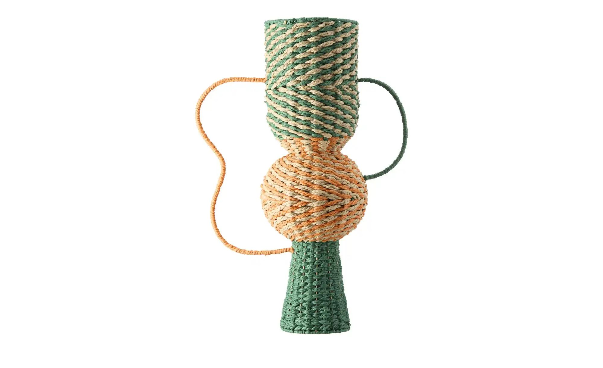 HOME STORY Deko Vase   ¦ mehrfarbig ¦ Papier,Eisen ¦ Maße (cm): B: 31 H: 60 günstig online kaufen