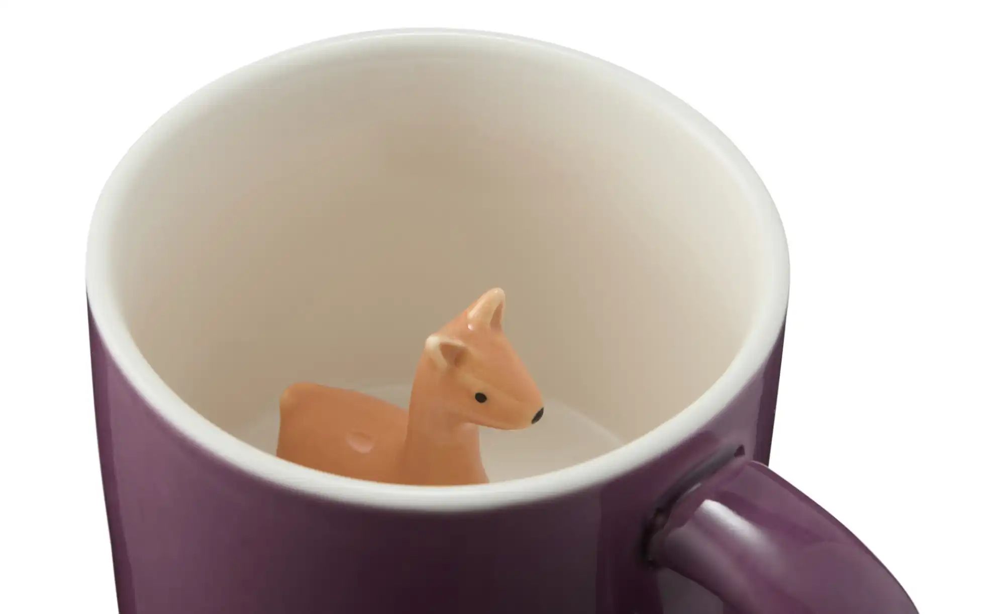 DONKEY Tasse ¦ lila/violett ¦ Porzellan ¦ Maße (cm): B: 12 H: 7 Geschirr > Einzelgeschirrteile - Höffner