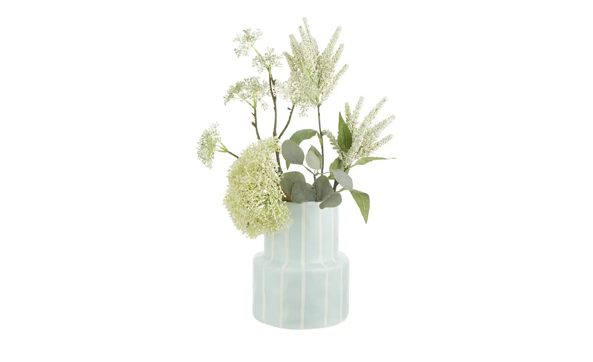 Vase   ¦ grün ¦ Dolomite ¦ Maße (cm): H: 25  Ø: 19.5 Accessoires > Vasen - günstig online kaufen