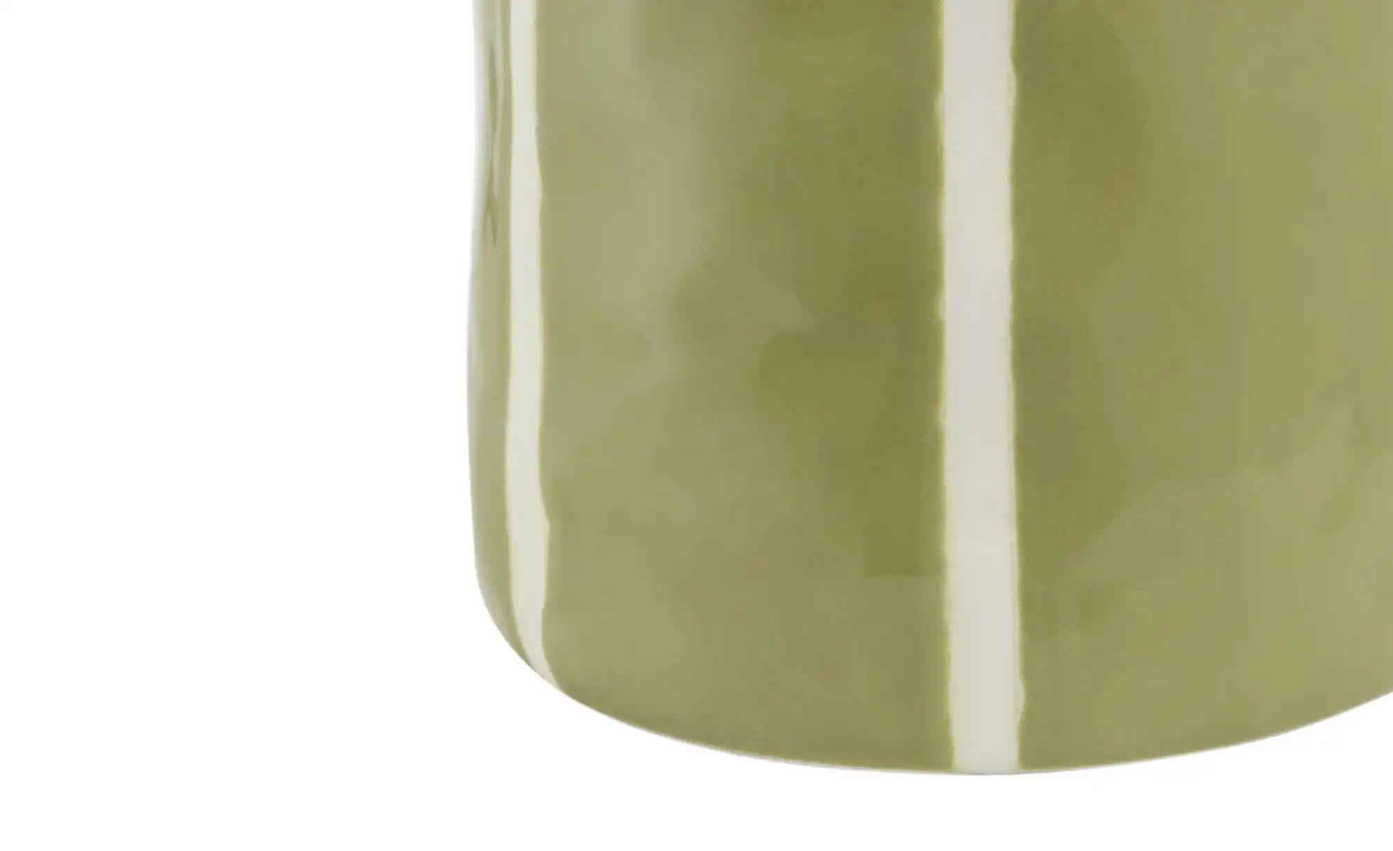 Thumbnail - HOME STORY Vase   ¦ grün ¦ Dolomite ¦ Maße (cm): H: 20  Ø: 10 Accessoires > Vasen - Höffner