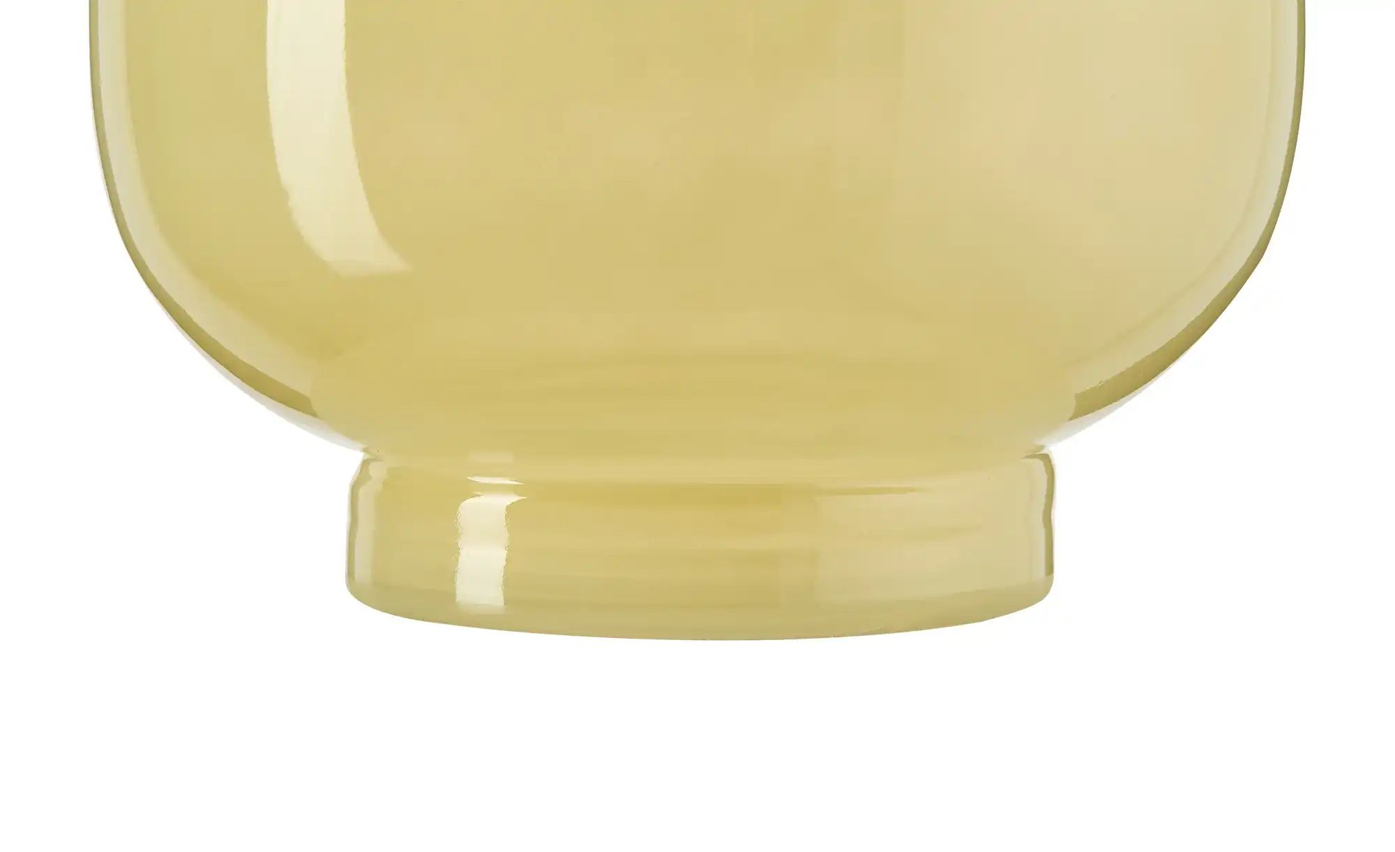 Thumbnail - HOME STORY Vase   ¦ gelb ¦ Glas ¦ Maße (cm): H: 22  Ø: 19.5 Accessoires > Vasen - Höffner