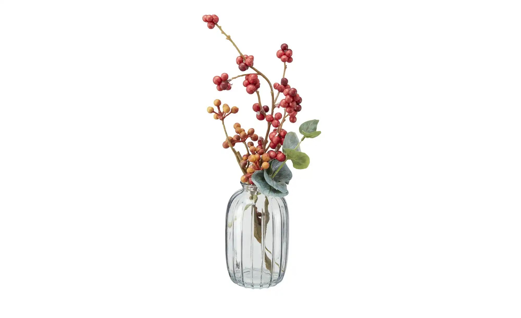 HOME STORY Vase  sortiert   ¦ grau ¦ Glas ¦ Maße (cm): H: 11,2  Ø: 7 Access günstig online kaufen