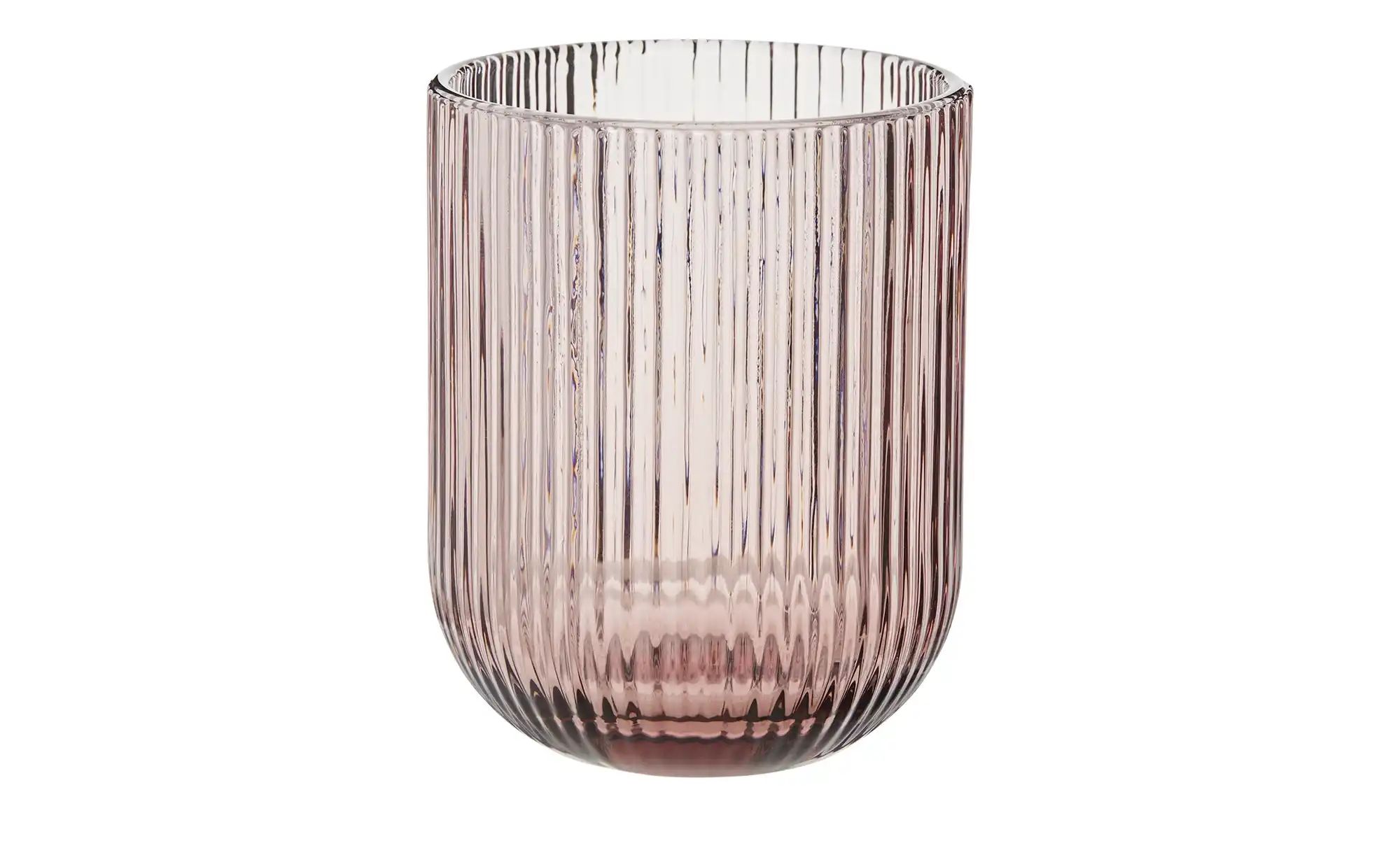 HOME STORY Teelichtglas ¦ rosa/pink ¦ Glas ¦ Maße (cm): B: 7,4 H: 9,4 Acces günstig online kaufen