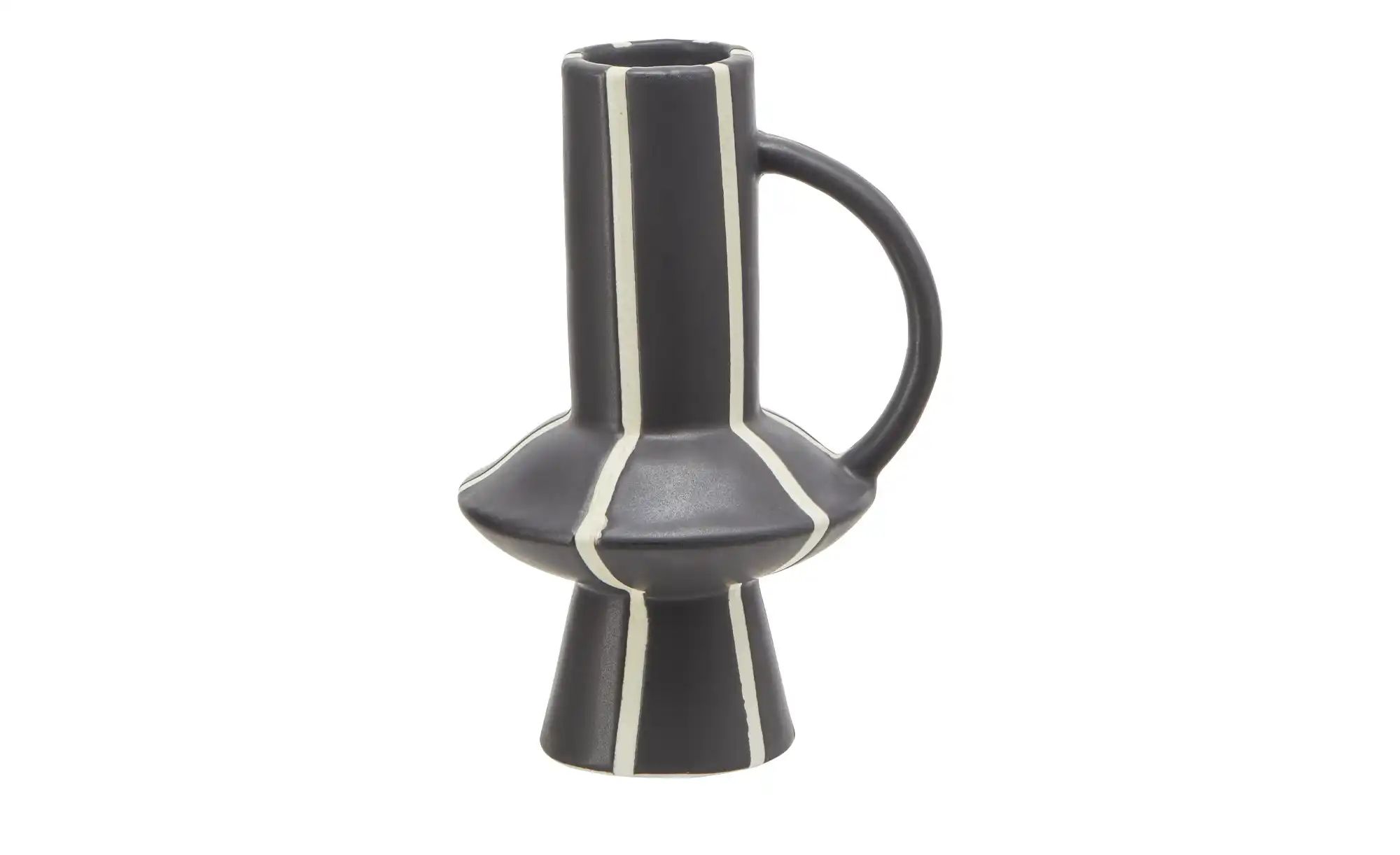 Vase ¦ schwarz ¦ Porzellan ¦ Maße (cm): B: 8,7 H: 14,5 Accessoires > Vasen günstig online kaufen