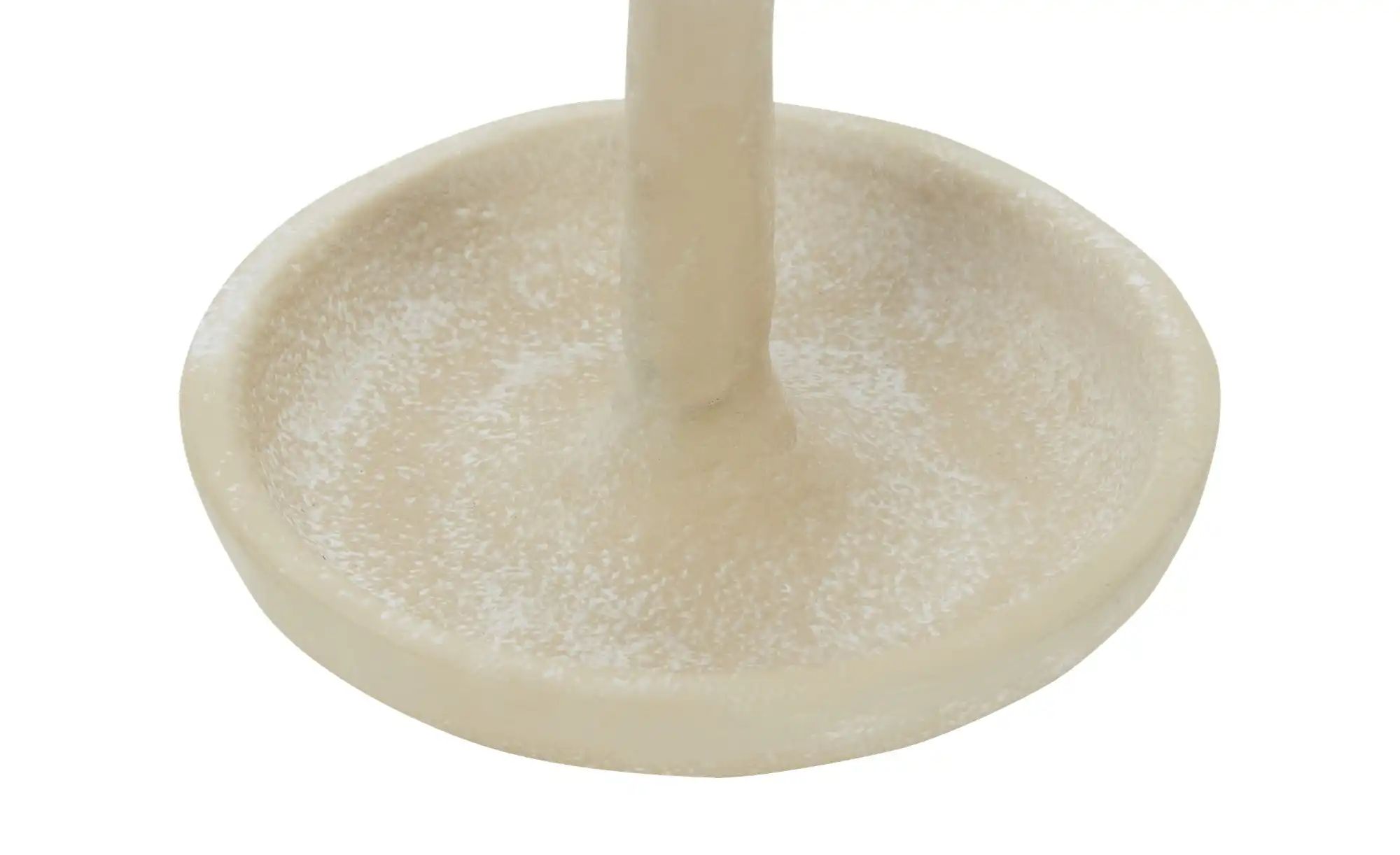 Thumbnail - HOME STORY Kerzenständer   ¦ creme ¦ Aluminium ¦ Maße (cm): H: 23  Ø: 11.5 Accessoires > Kerzen & Kerzenständer > Kerzen...