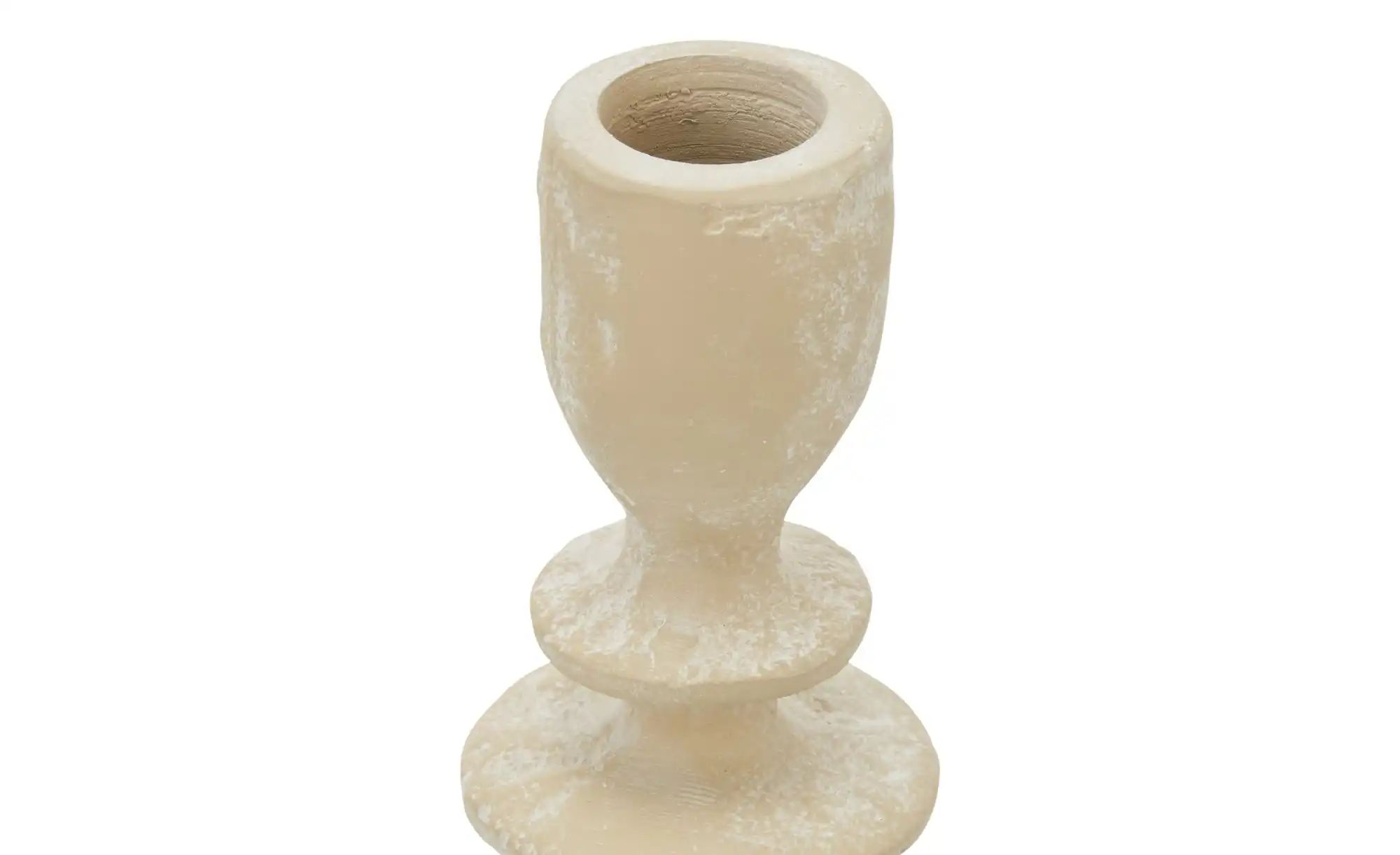 Thumbnail - HOME STORY Kerzenständer ¦ creme ¦ Aluminium ¦ Maße (cm): H: 32 Ø: 11.5 Accessoires > Kerzen & Kerzenständer > Kerzen...