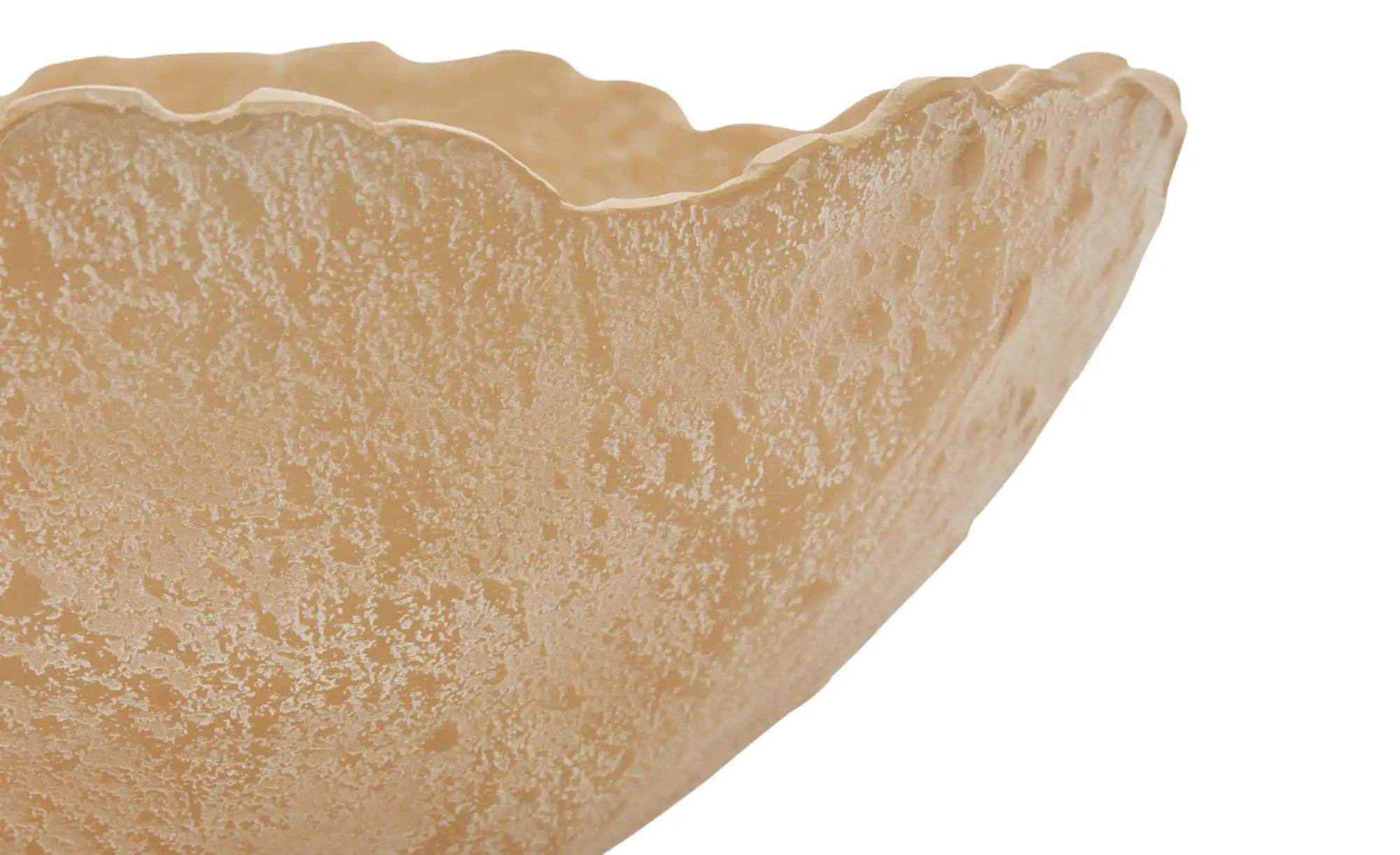 HOME STORY Deko Schale   ¦ braun ¦ Aluminium ¦ Maße (cm): H: 10  Ø: 26 Acce günstig online kaufen