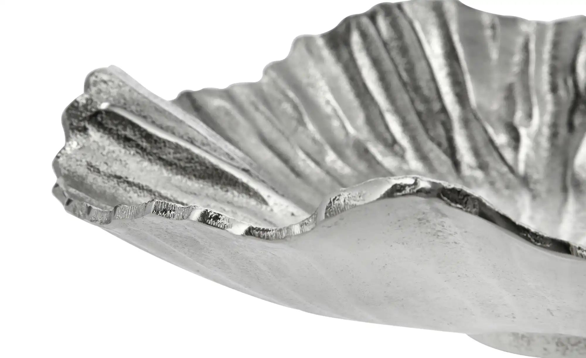 HOME STORY Deko Schale   ¦ Aluminium ¦ Maße (cm): H: 9  Ø: 31 Accessoires > günstig online kaufen