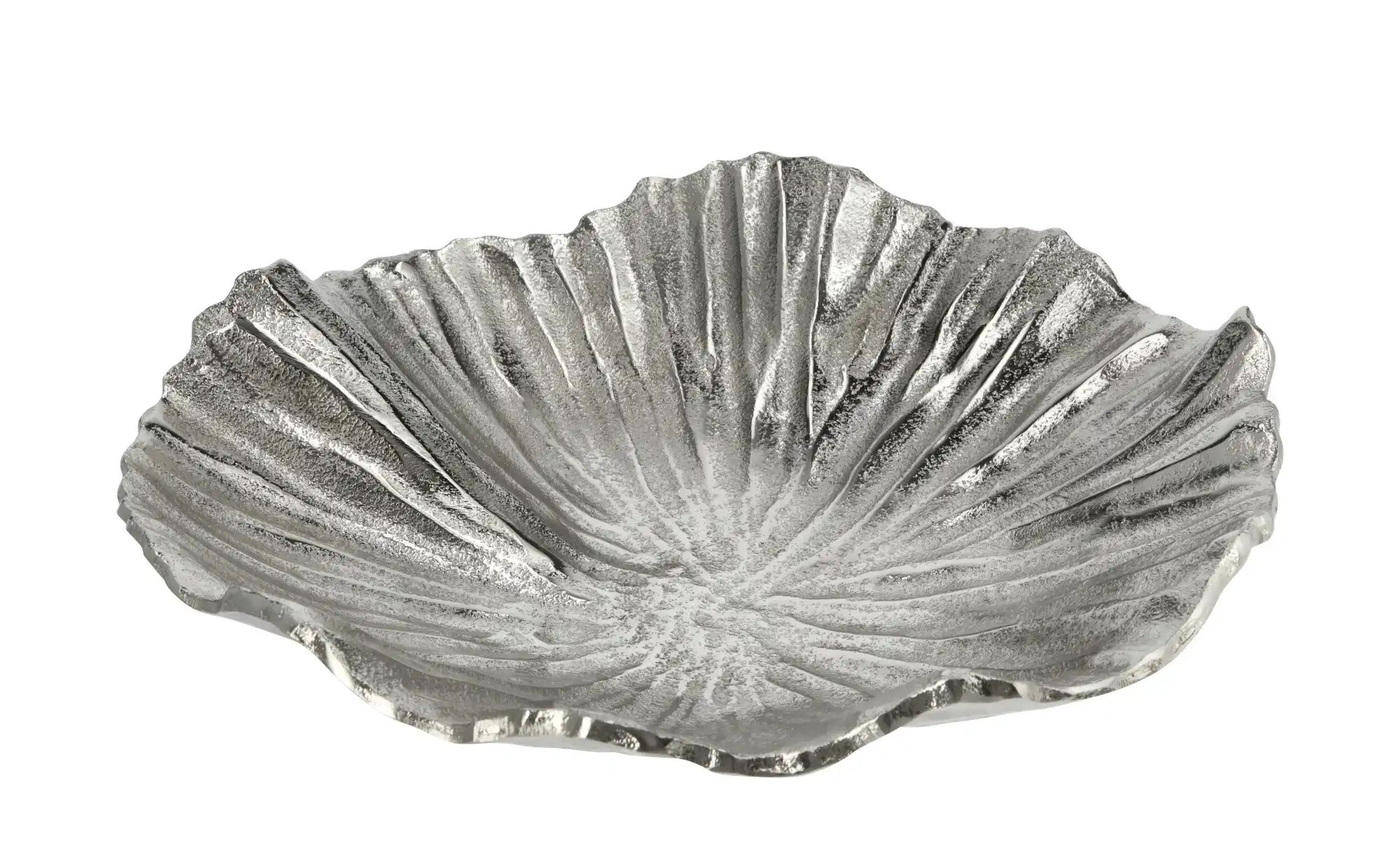 HOME STORY Deko Schale   ¦ Aluminium ¦ Maße (cm): H: 9  Ø: 31 Accessoires > günstig online kaufen