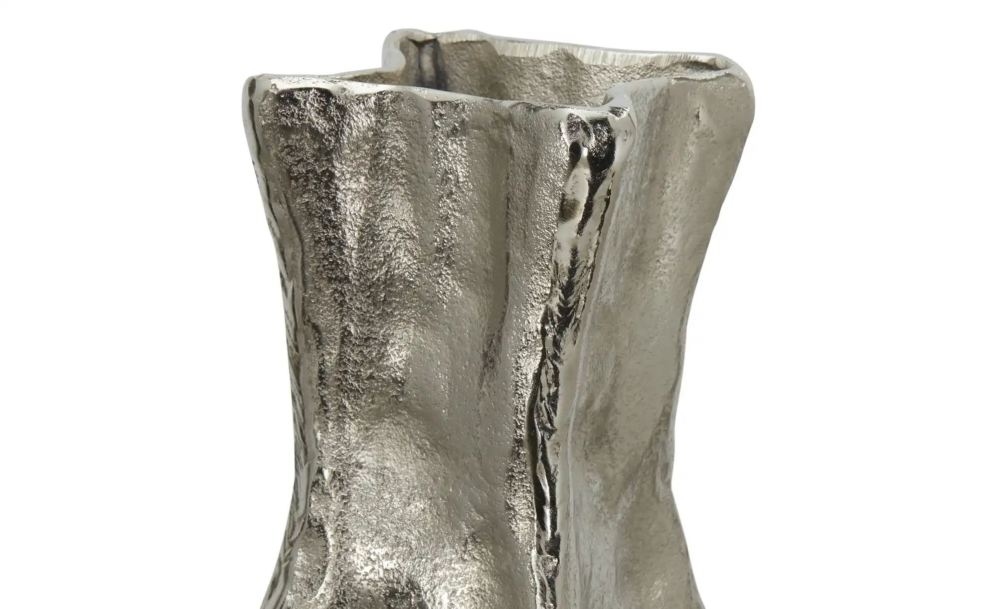 Thumbnail - HOME STORY Vase ¦ silber ¦ Aluminium ¦ Maße (cm): H: 49 Ø: 21 Accessoires > Vasen - Höffner