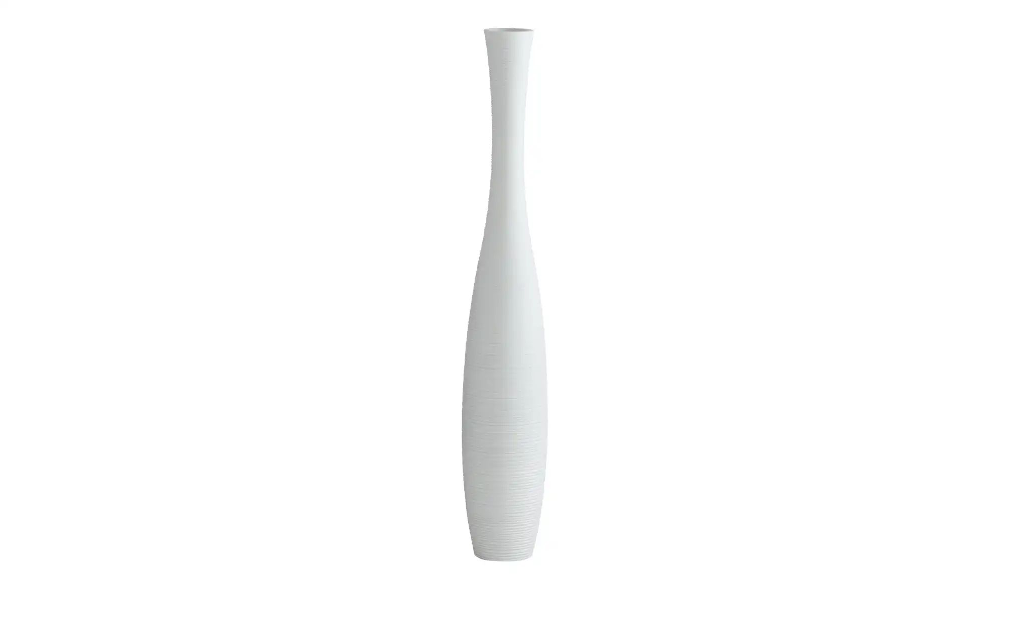 HOME STORY Deko Vase   ¦ weiß ¦ Polyresin (Kunstharz) ¦ Maße (cm): H: 105 günstig online kaufen