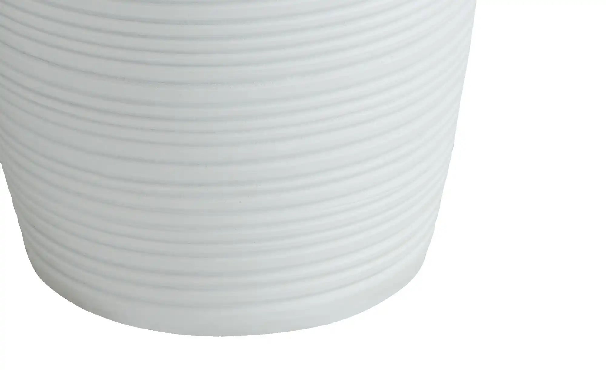 Thumbnail - HOME STORY Deko Vase   ¦ weiß ¦ Polyresin (Kunstharz) ¦ Maße (cm): H: 65  Ø: 17 Accessoires > Vasen - Höffner