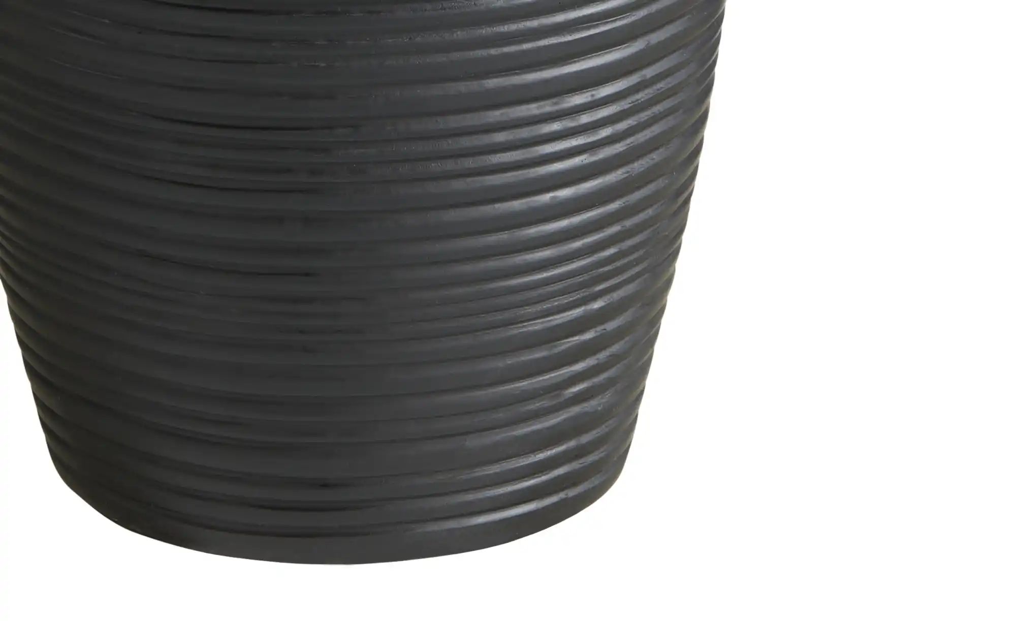 Thumbnail - HOME STORY Vase   ¦ schwarz ¦ Polyresin (Kunstharz) ¦ Maße (cm): H: 105  Ø: 17 Accessoires > Vasen - Höffner