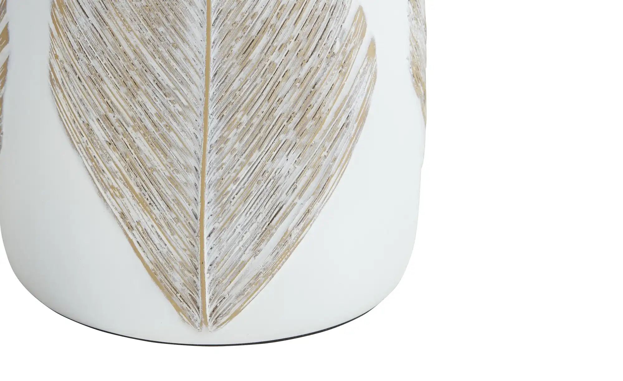 Thumbnail - HOME STORY Vase ¦ weiß ¦ Polyresin (Kunstharz) ¦ Maße (cm): H: 29 Ø: 16 Accessoires > Vasen - Höffner