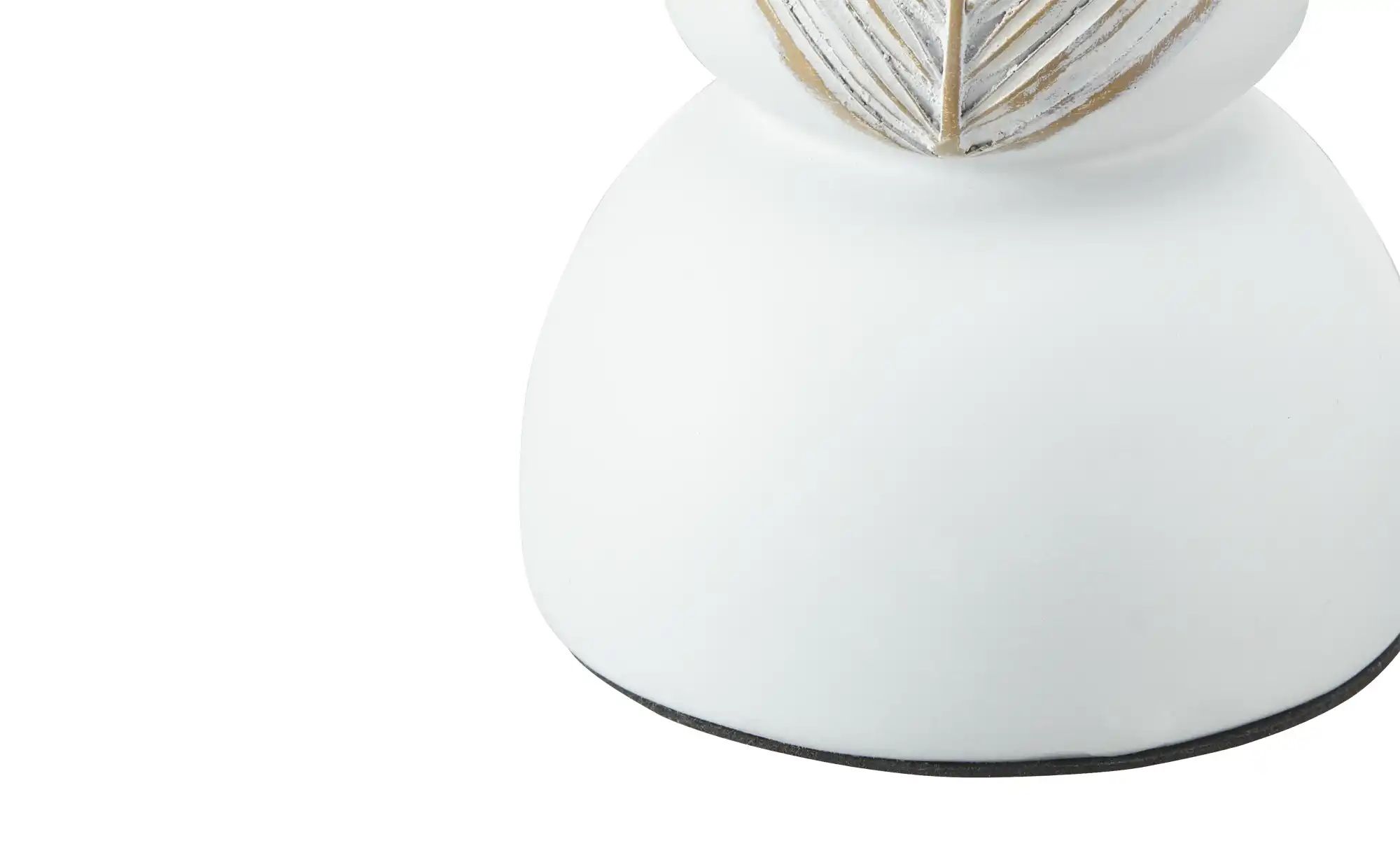 Thumbnail - HOME STORY Teelichthalter   ¦ weiß ¦ Polyresin (Kunstharz) ¦ Maße (cm): H: 18,5  Ø: 11 Accessoires > Kerzen & Kerzenstän...