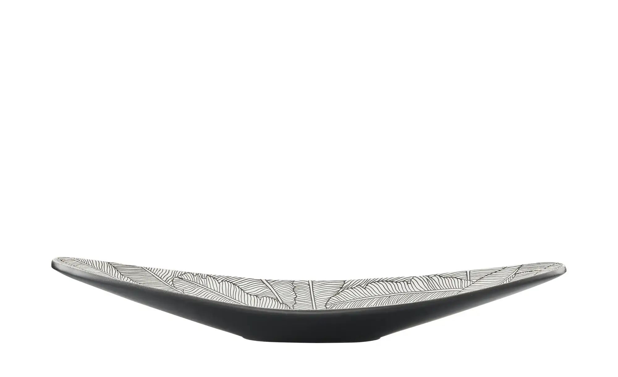 HOME STORY Deko Schale   ¦ schwarz ¦ Polyresin (Kunstharz) ¦ Maße (cm): B: günstig online kaufen