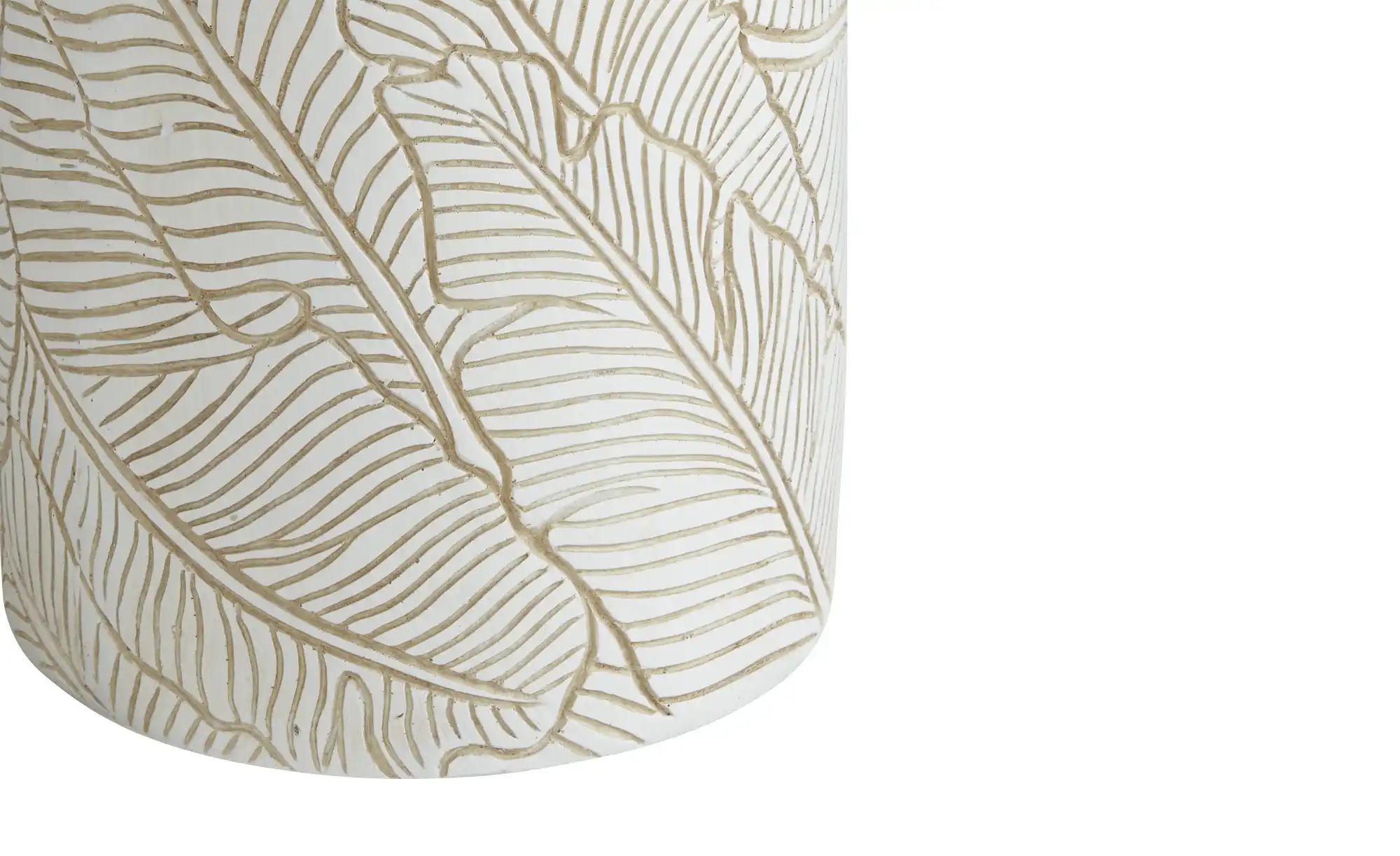 Thumbnail - HOME STORY Deko Vase ¦ weiß ¦ Polyresin (Kunstharz) ¦ Maße (cm): H: 60 Ø: 14.5 Accessoires > Vasen - Höffner