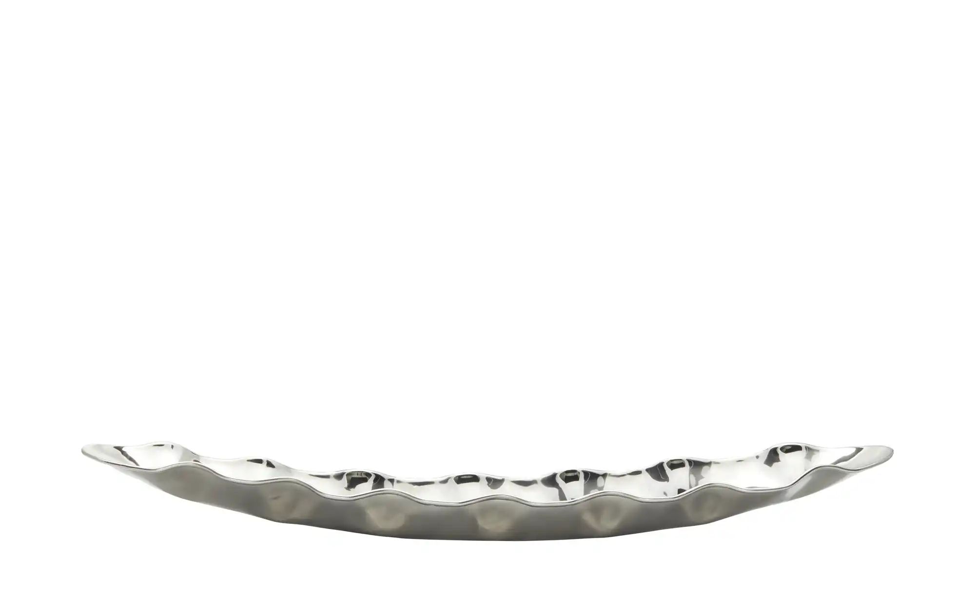 HOME STORY Deko Schale ¦ silber ¦ Edelstahl ¦ Maße (cm): B: 57 H: 3 T: 13.0 Accessoires > Deko-Schalen - Höffner