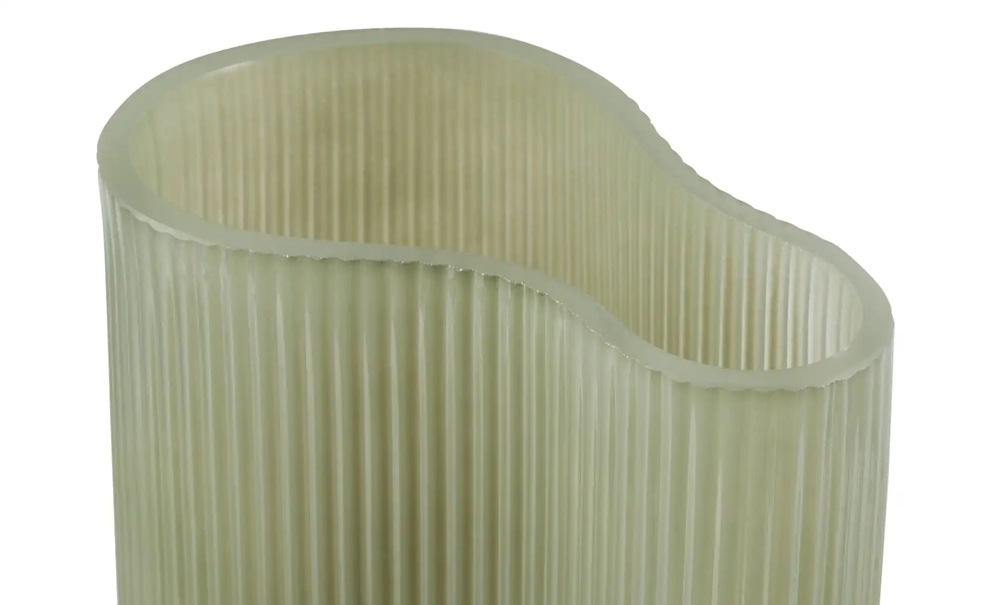 Jette Home Vase   ¦ grün ¦ Glas ¦ Maße (cm): B: 16,2 H: 20 T: 9.5 Accessoir günstig online kaufen