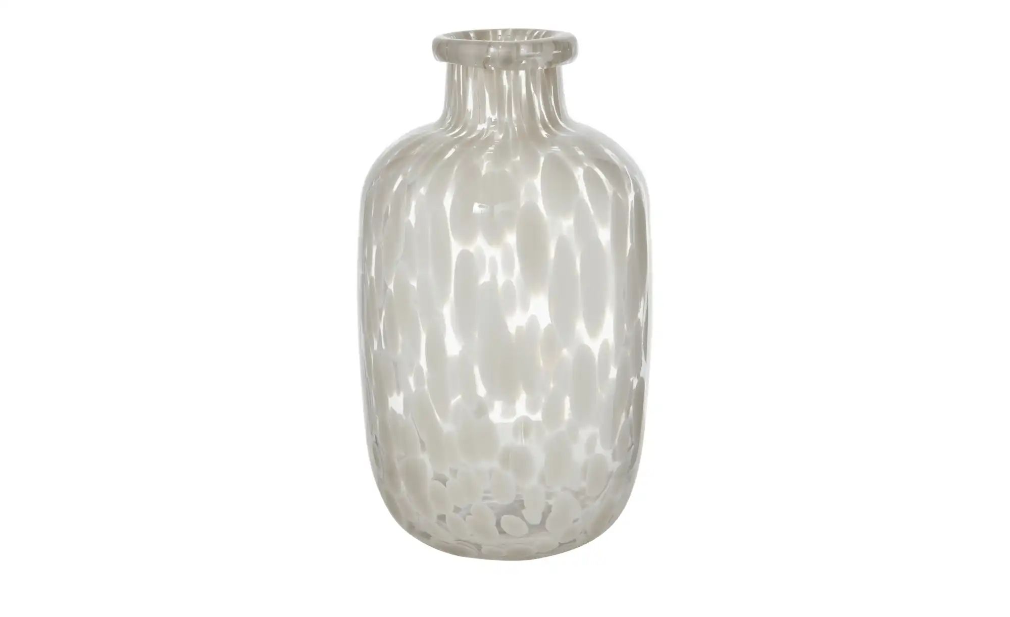Jette Home Vase   ¦ weiß ¦ Glas ¦ Maße (cm): H: 30,2  Ø: 17.7 Accessoires > günstig online kaufen