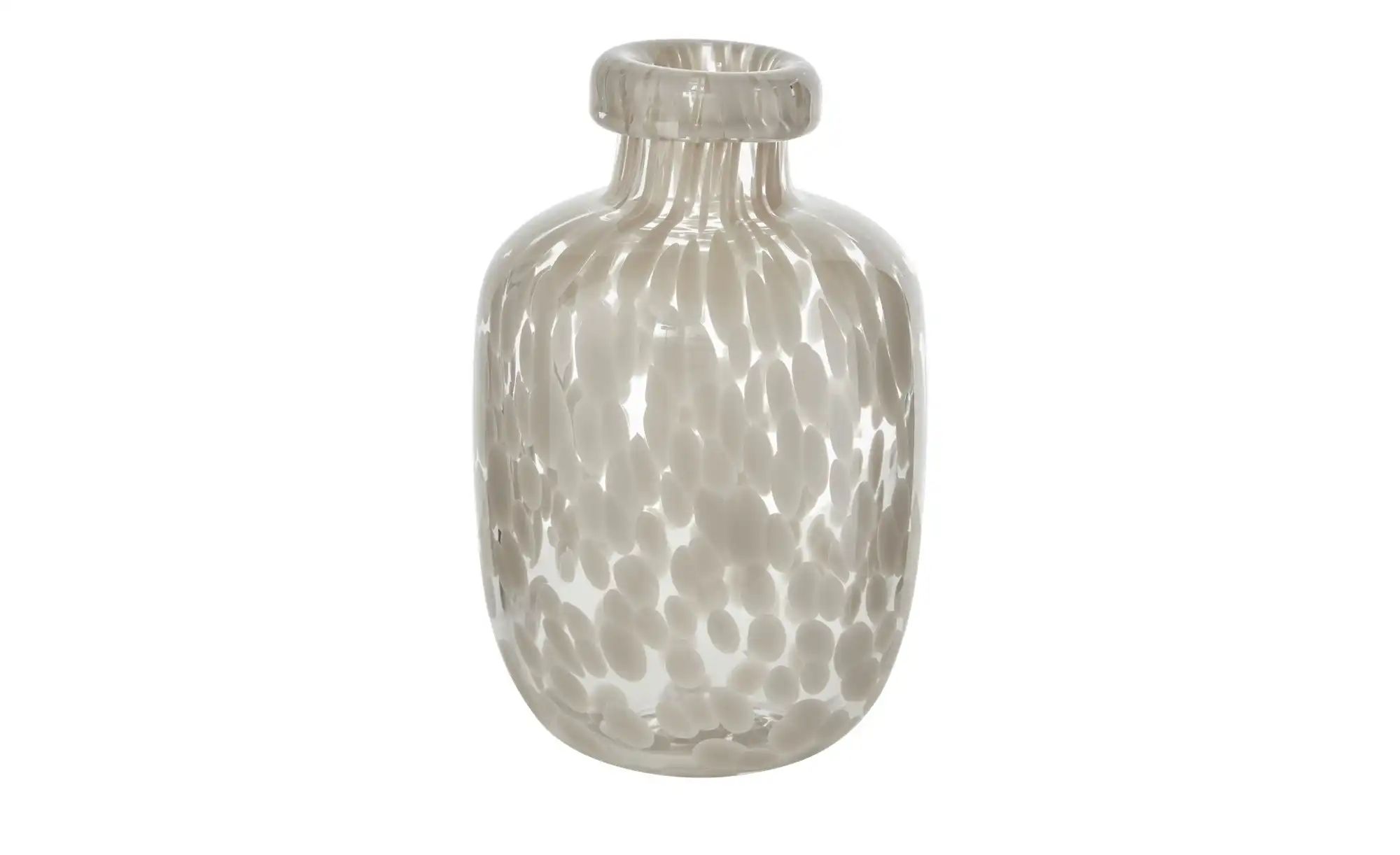 Jette Home Vase   ¦ weiß ¦ Glas ¦ Maße (cm): H: 20,5  Ø: 13 Accessoires > V günstig online kaufen