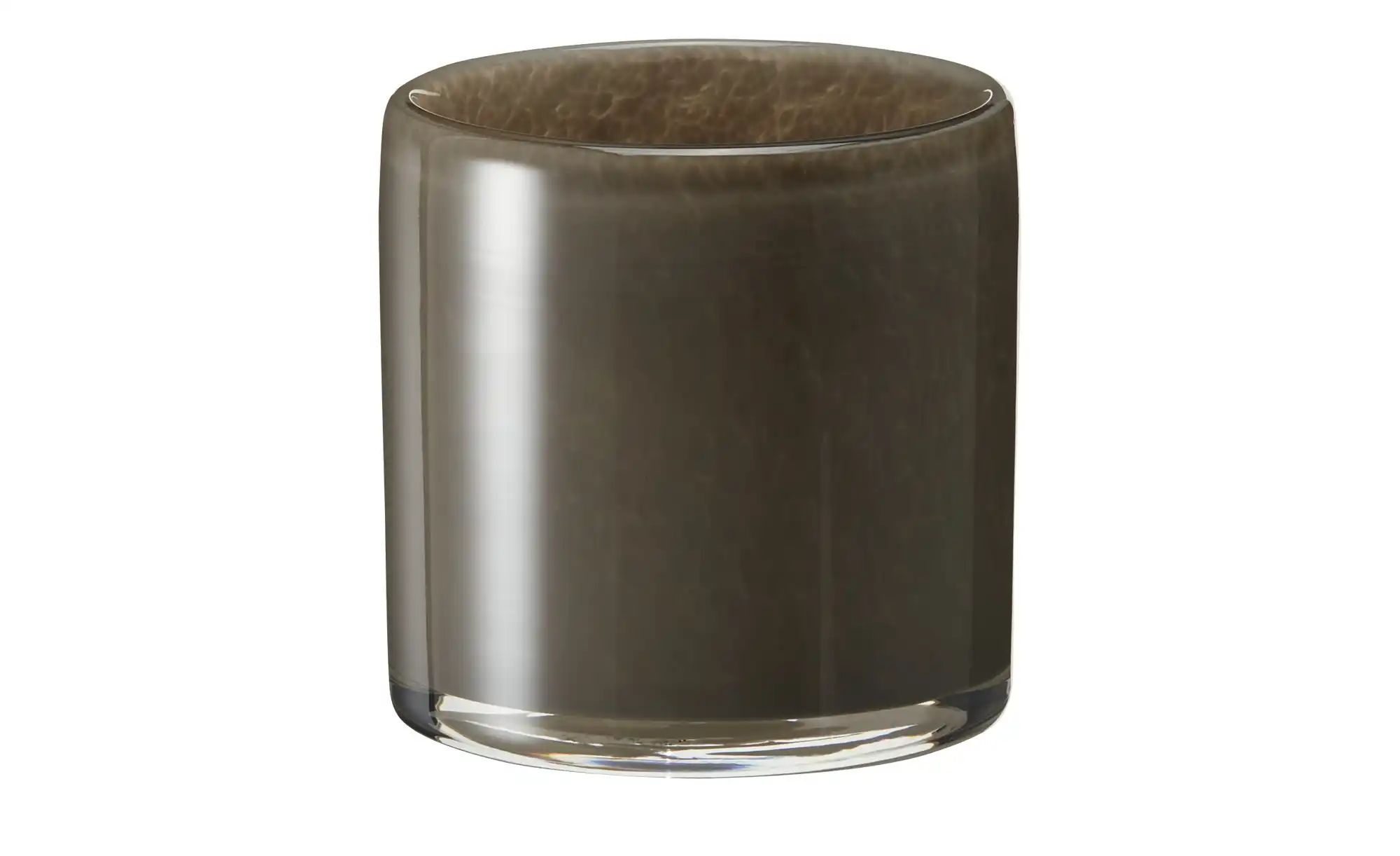 Jette Home Teelichtglas   ¦ braun ¦ Glas ¦ Maße (cm): H: 8  Ø: 8 Accessoire günstig online kaufen