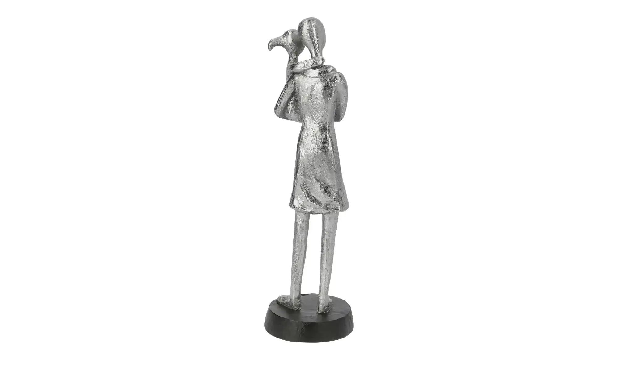 Thumbnail - HOME STORY Deko Figur ¦ silber ¦ Polyresin (Kunstharz) ¦ Maße (cm): B: 8 H: 28,5 T: 8.0 Accessoires > Dekoartikel - Hö...