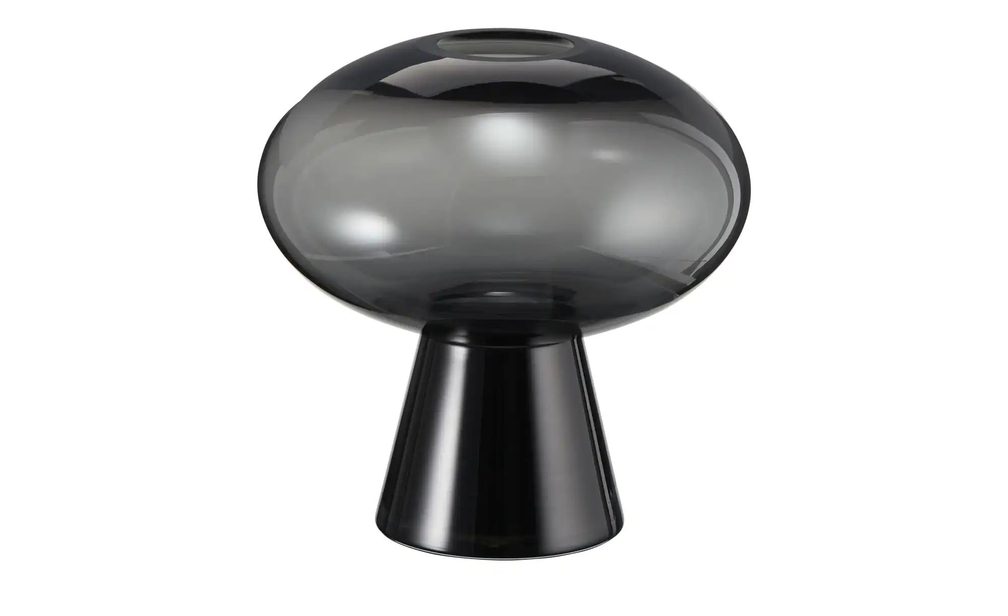 HOME STORY Vase   ¦ schwarz ¦ Glas ¦ Maße (cm): H: 30  Ø: 30 Accessoires > günstig online kaufen