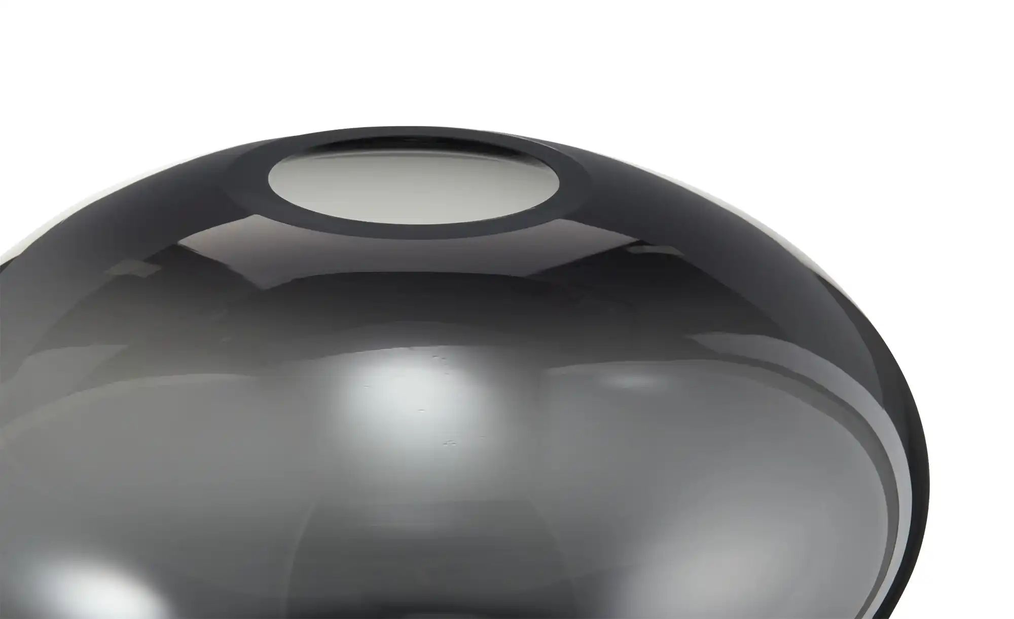 Thumbnail - HOME STORY Vase   ¦ schwarz ¦ Glas ¦ Maße (cm): H: 30  Ø: 30 Accessoires > Vasen - Höffner