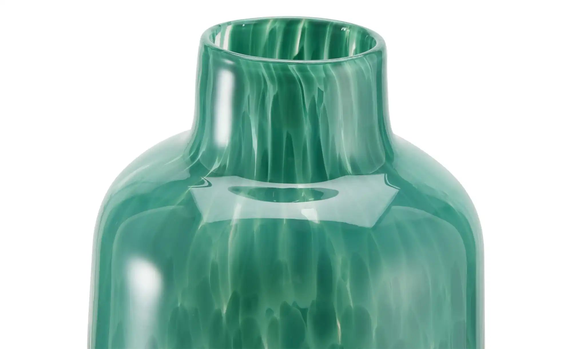 Thumbnail - HOME STORY Vase   ¦ grün ¦ Glas ¦ Maße (cm): H: 32  Ø: 18 Accessoires > Vasen - Höffner