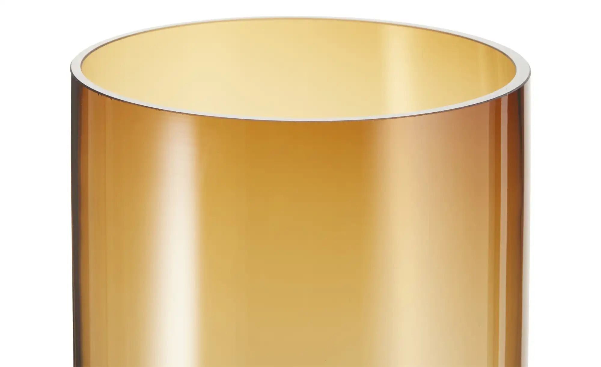 HOME STORY Vase   ¦ braun ¦ Glas ¦ Maße (cm): H: 36  Ø: 14.5 Accessoires > günstig online kaufen